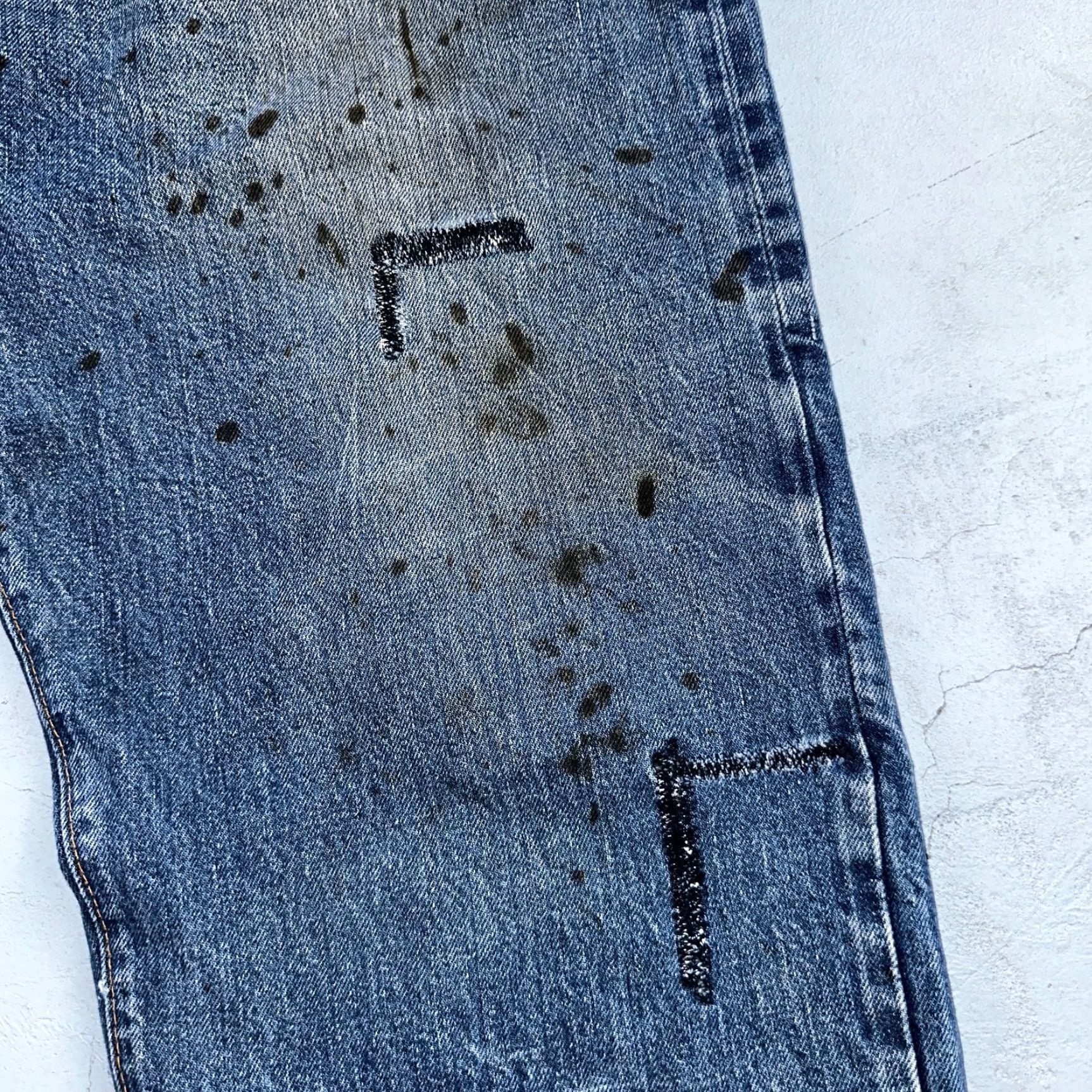 Levi's Levi's 501 Vintage 70s Jeans Men Medium Wash Redline Selvedge USA Distressed Cotton Straight Size US 32 / EU 48 - 4 Thumbnail