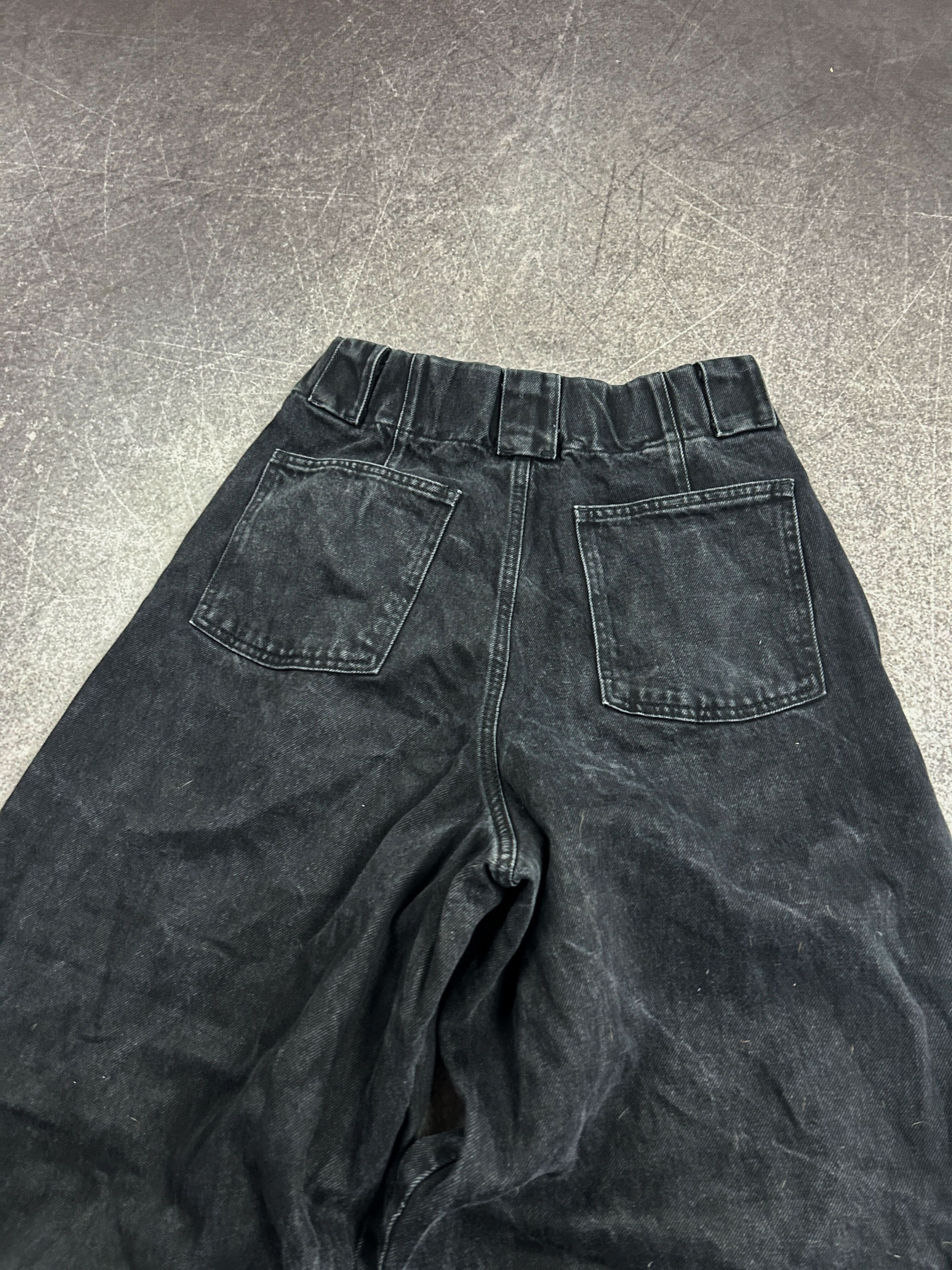 Japanese Brand VTG BALENCIAGA RICK OWENS STYLE ULTRA FLARED JEANS 90s Size US 32 / EU 48 - 6 Thumbnail