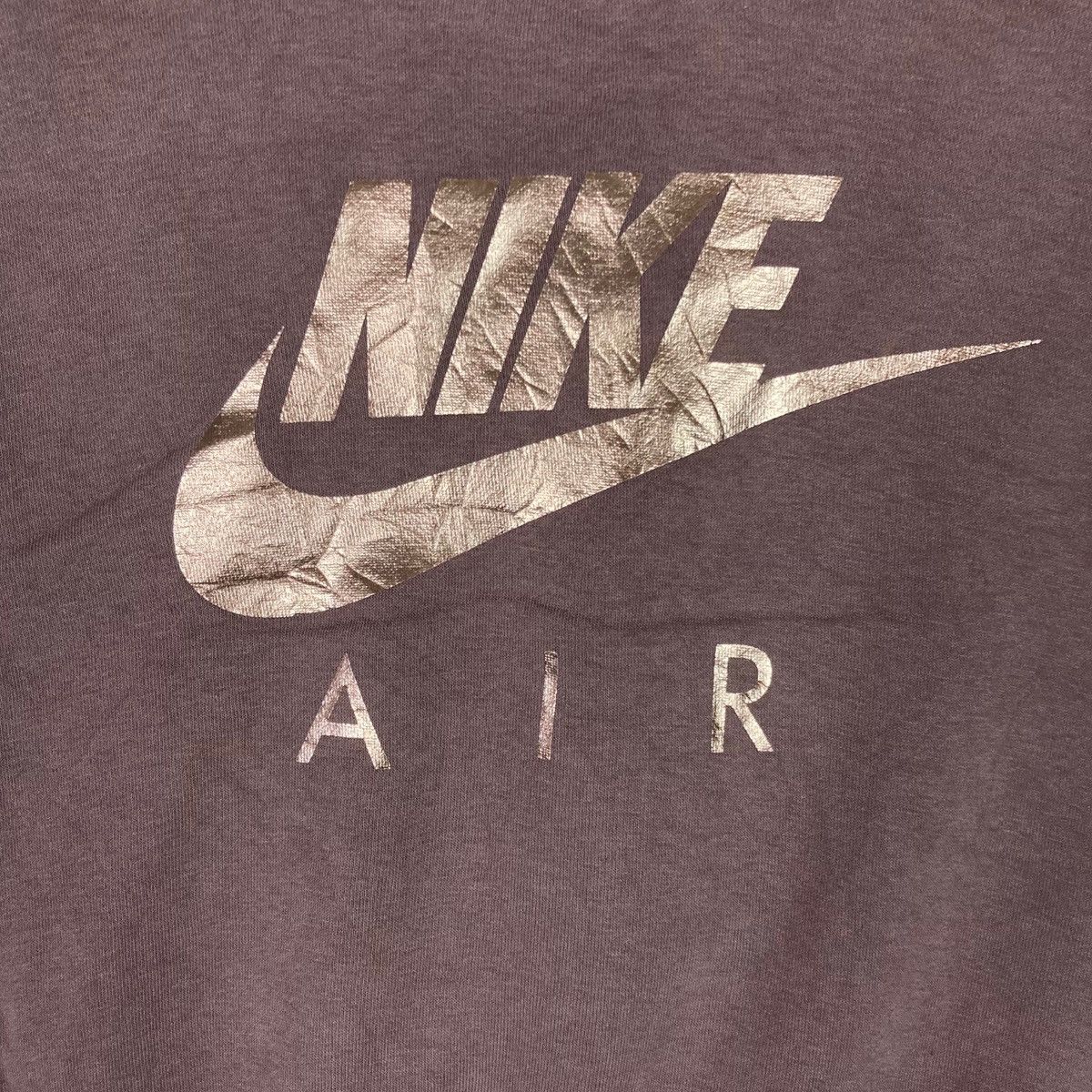 Nike Vintage Nike Air Crop Top Pullover Jumper Sweatshirt Size XL / US 12-14 / IT 48-50 - 3 Thumbnail