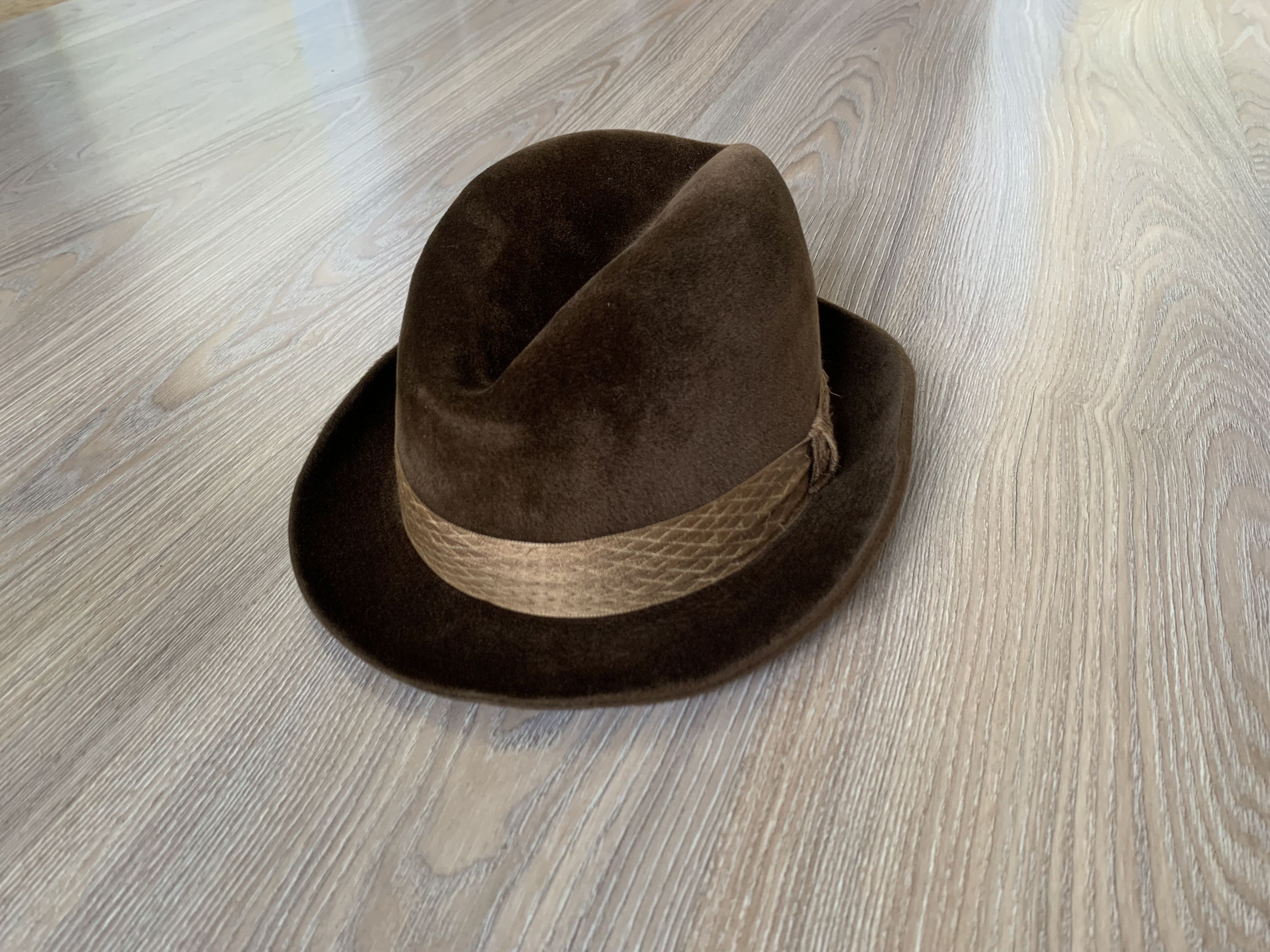 Designer Vintage Rare Retro Dunn & Co Velour Hat Size ONE SIZE - 2 Thumbnail