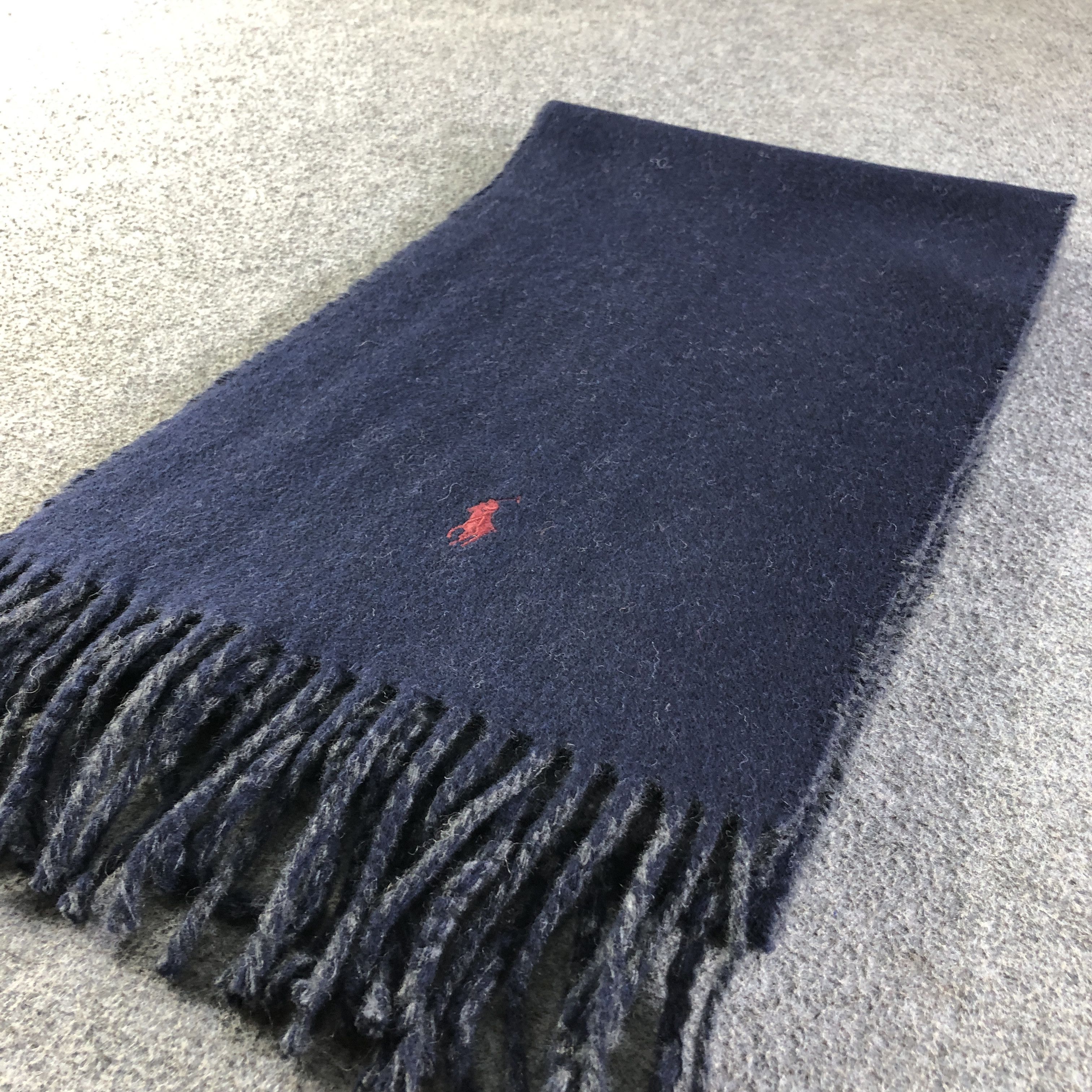 Polo Ralph Lauren Polo Ralph Lauren Wool Scarf Muffler V2730 Size ONE SIZE - 4 Thumbnail