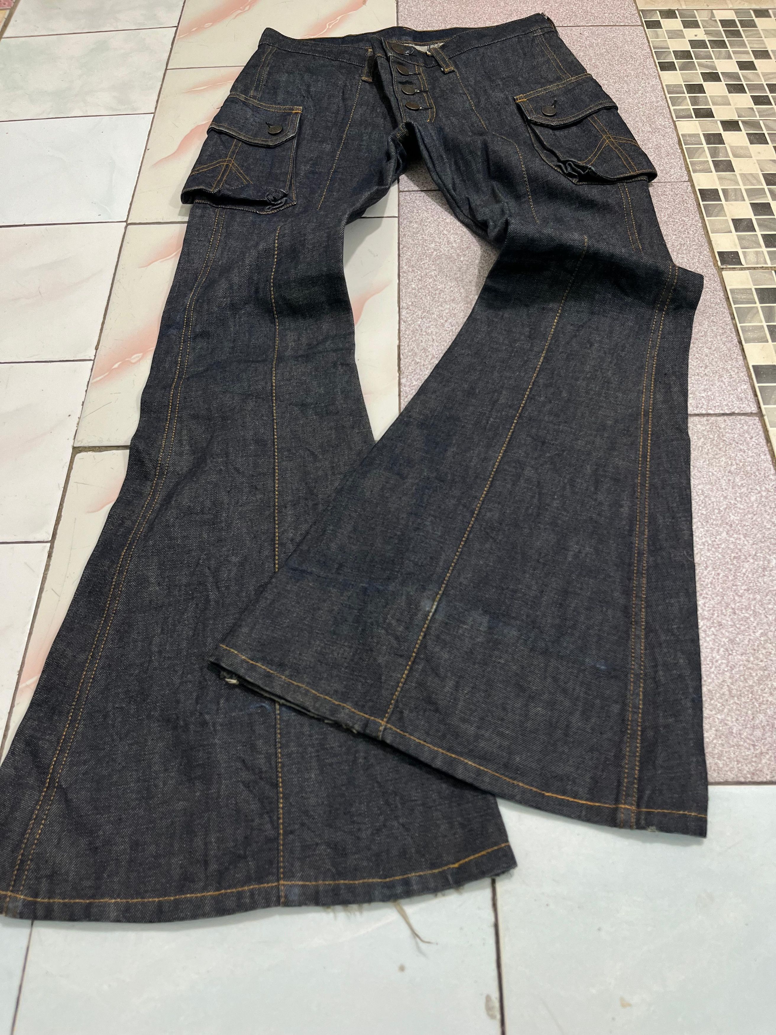 If Six Was Nine DEE DEE Super Flared Denim Size 29" - 3 Thumbnail
