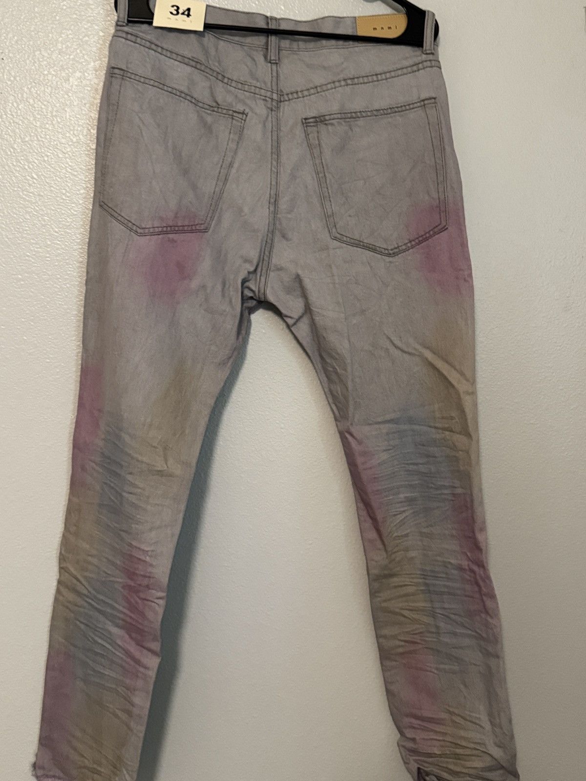 MNML MNML D444 Color Straight Denim - Purple Size US 34 / EU 50 - 5 Thumbnail