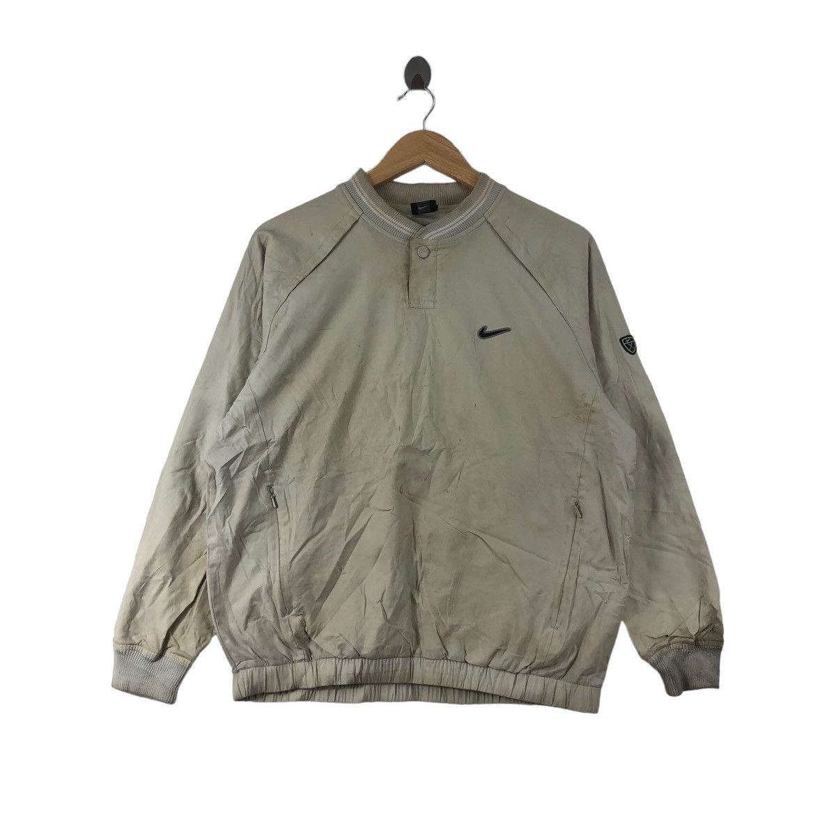 Nike × Vintage Vintage NIKE GOLF Nylon Sweatshirt Double Layer Streetwear Size US M / EU 48-50 / 2 - 1 Thumbnail