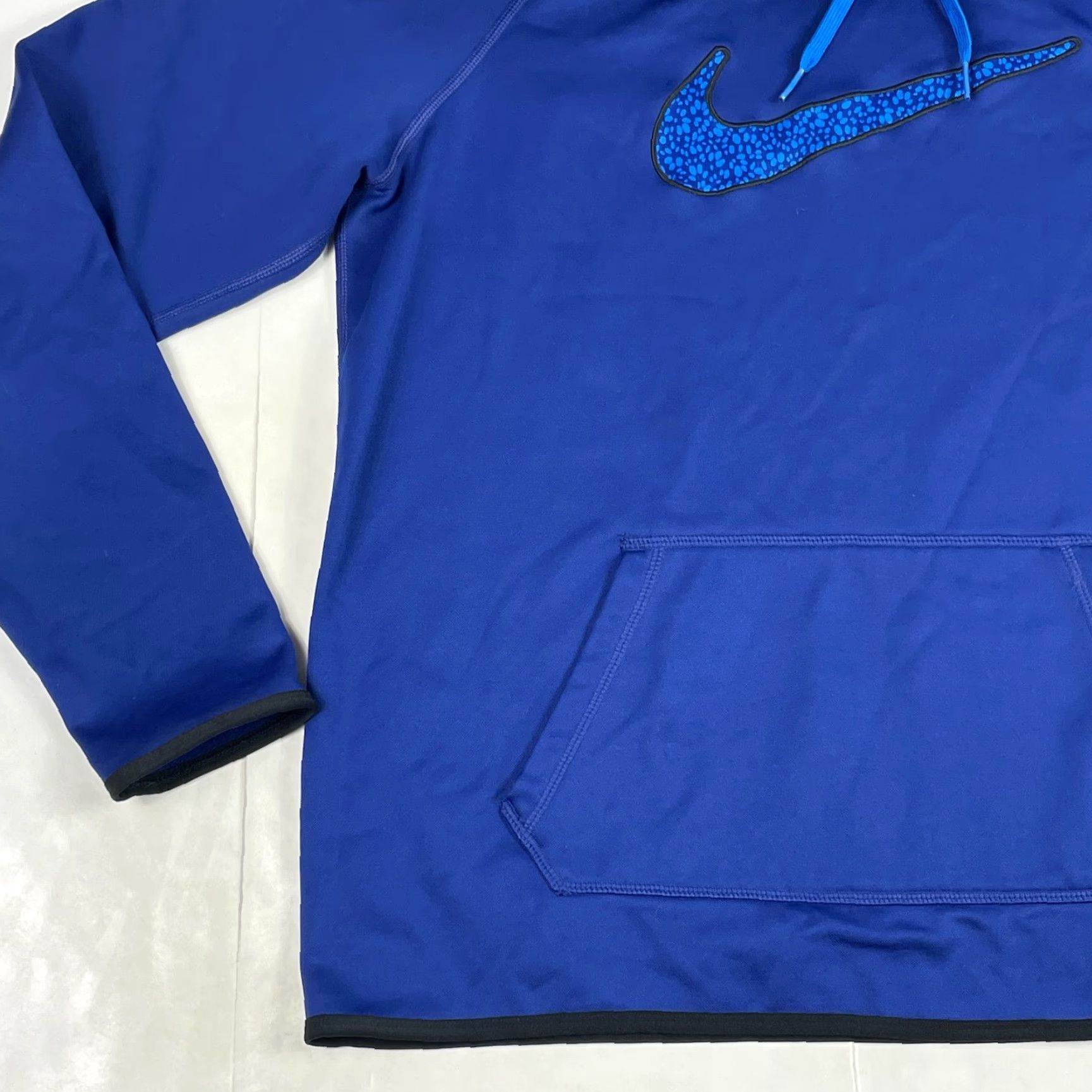 Nike VINTAGE Nike Therma Swoosh Hoodie Womens Large Purple Long Sleeve Pullover Gym Workout Size L / US 10 / IT 46 - 6 Thumbnail