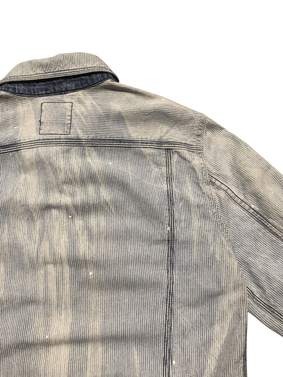 Diesel Diesel Denim Striped Cotton Jacket Shacket Buttons Faded Size US S / EU 44-46 / 1 - 10 Thumbnail