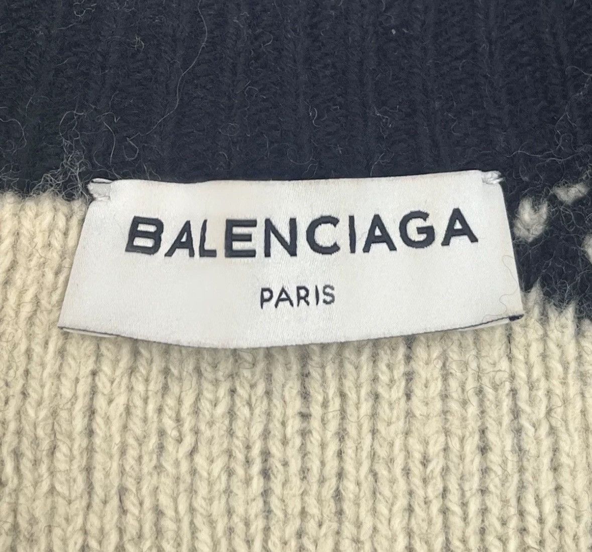 Balenciaga Balenciaga Black Long Sleeve Wool Camel Hair sweater Size US S / EU 44-46 / 1 - 6 Thumbnail