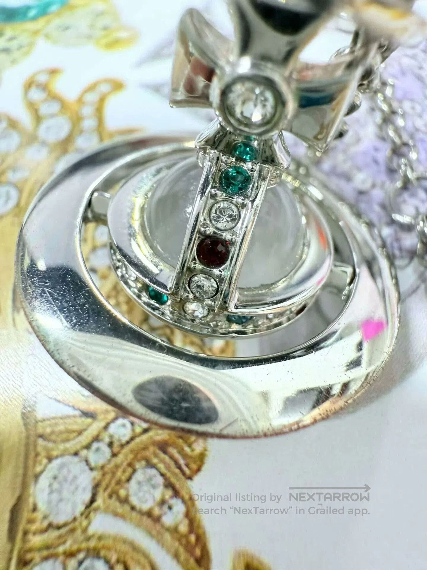 Vivienne Westwood Vivienne Westwood Saturn Necklace. Size ONE SIZE - 4 Thumbnail
