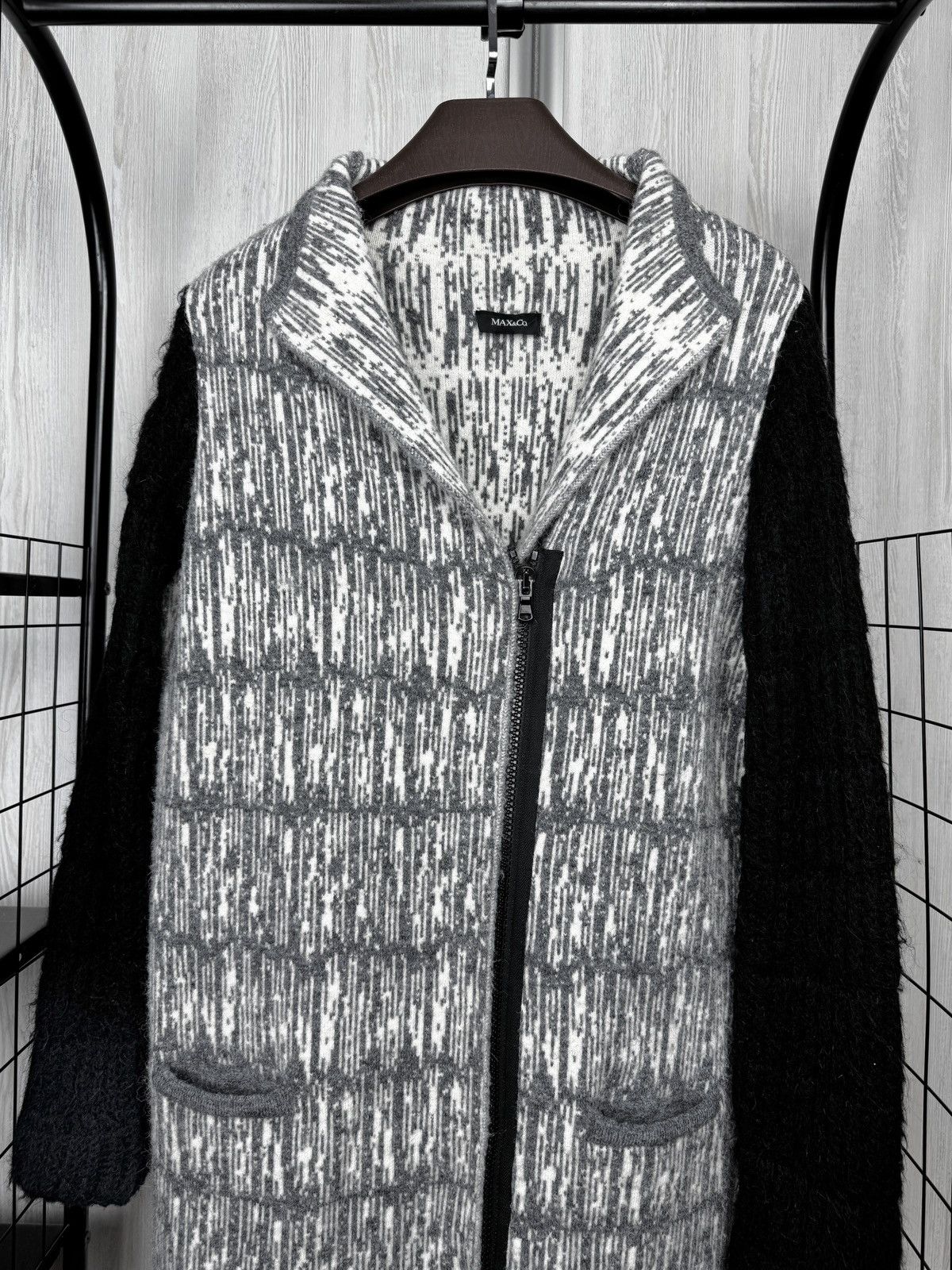 MAX&Co. Max&Co Max Mara long knitted coat cardigan coatigan size M Size M / US 6-8 / IT 42-44 - 3 Thumbnail