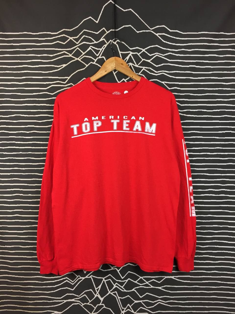 Vintage American Top Team MMA Academy Long Sleeve Tee Size L Size US L / EU 52-54 / 3 - 2 Thumbnail