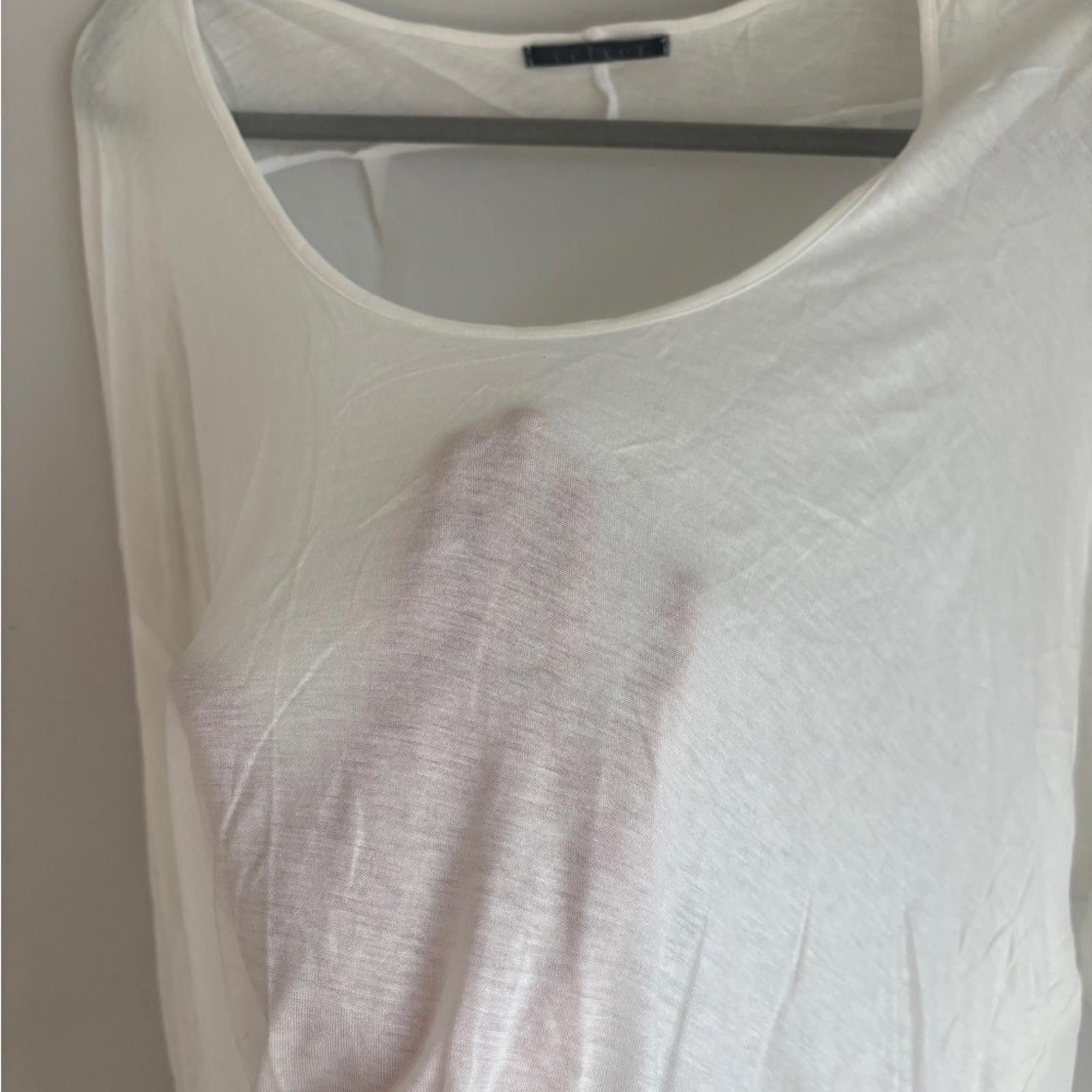 Velvet Velvet White Long Sleeve Tee Essential Comfort Size XL / US 12-14 / IT 48-50 - 2 Thumbnail