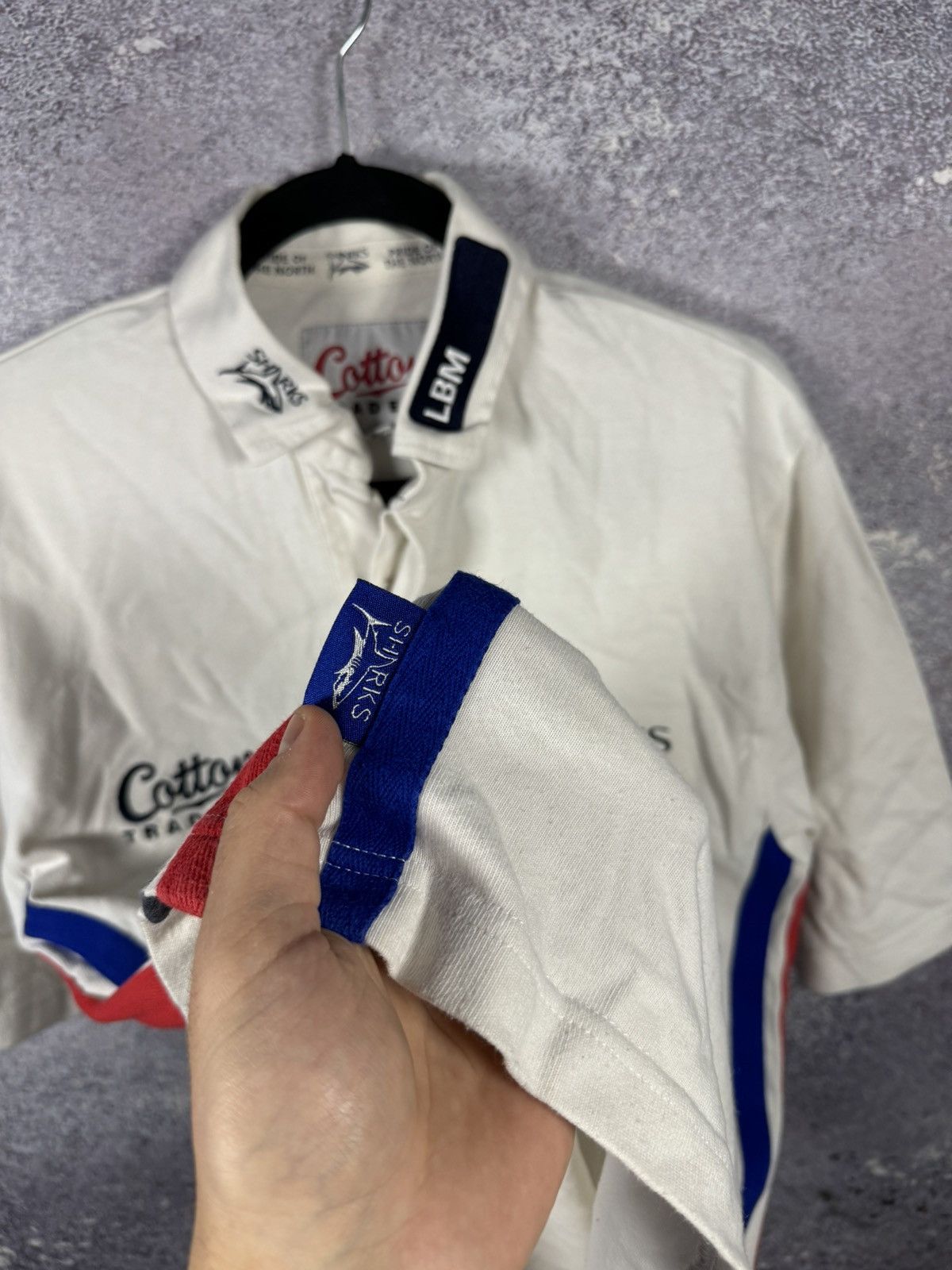 Cotton Traders × Vintage Vintage Sale Sharks Rugby Shirt S Cotton Traders 2004 Jersey Size US S / EU 44-46 / 1 - 10 Thumbnail
