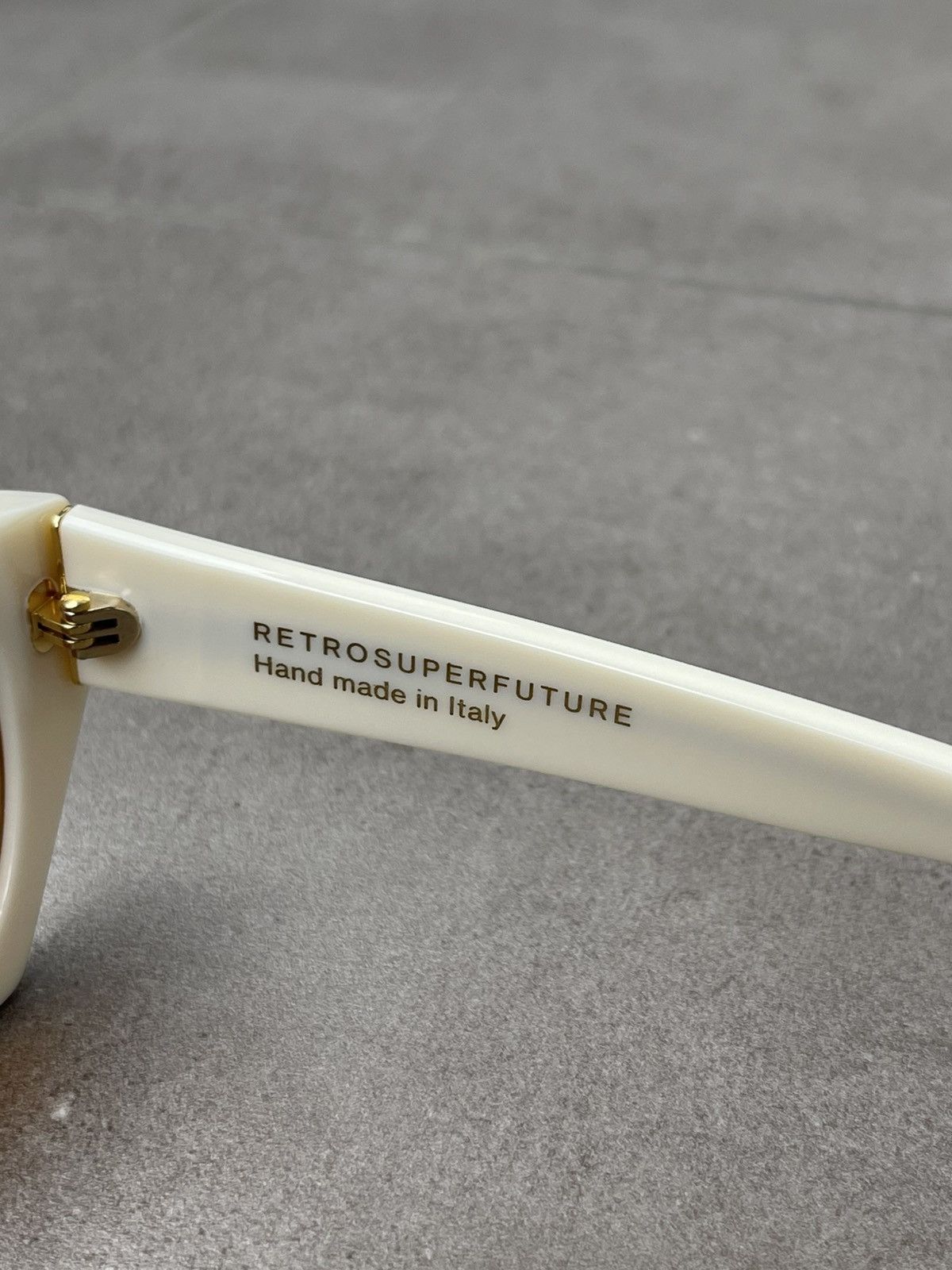Retrosuperfuture !DS! Retrosuperfuture Amata Panna Cream Sunglasses Size ONE SIZE - 11 Thumbnail