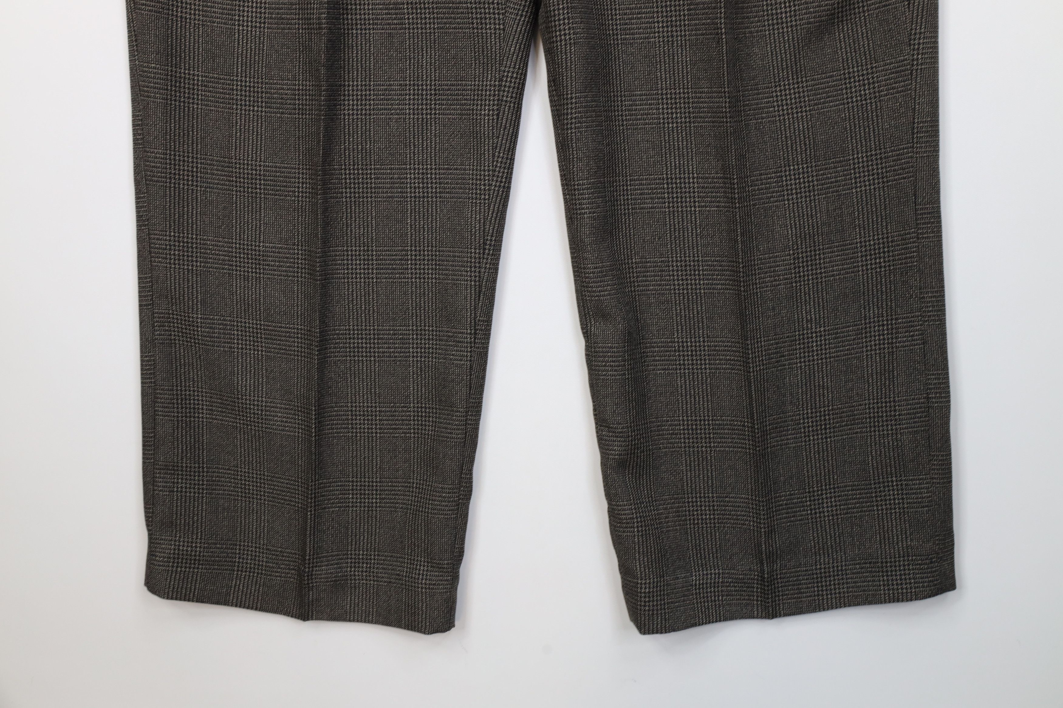 Vintage Deadstock Vintage 90s Streetwear Knit Wide Leg Chino Pants Size US 32 / EU 48 - 4 Thumbnail