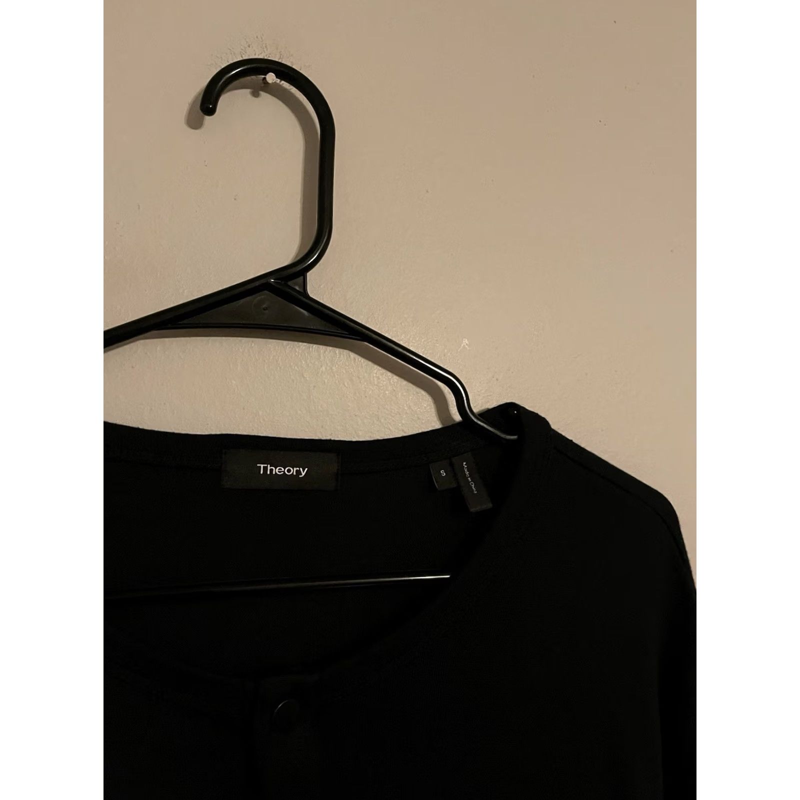 Theory Theory Henley Shirt Men's Small Navy Blue L/S Modal Activate Jersey Snap Button Size US S / EU 44-46 / 1 - 2 Thumbnail