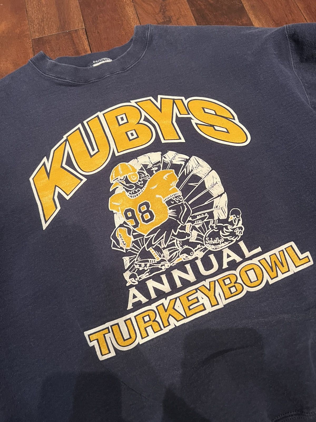 Vintage Vintage Collegiate Turkey bowl Crewneck Size US XL / EU 56 / 4 - 2 Thumbnail