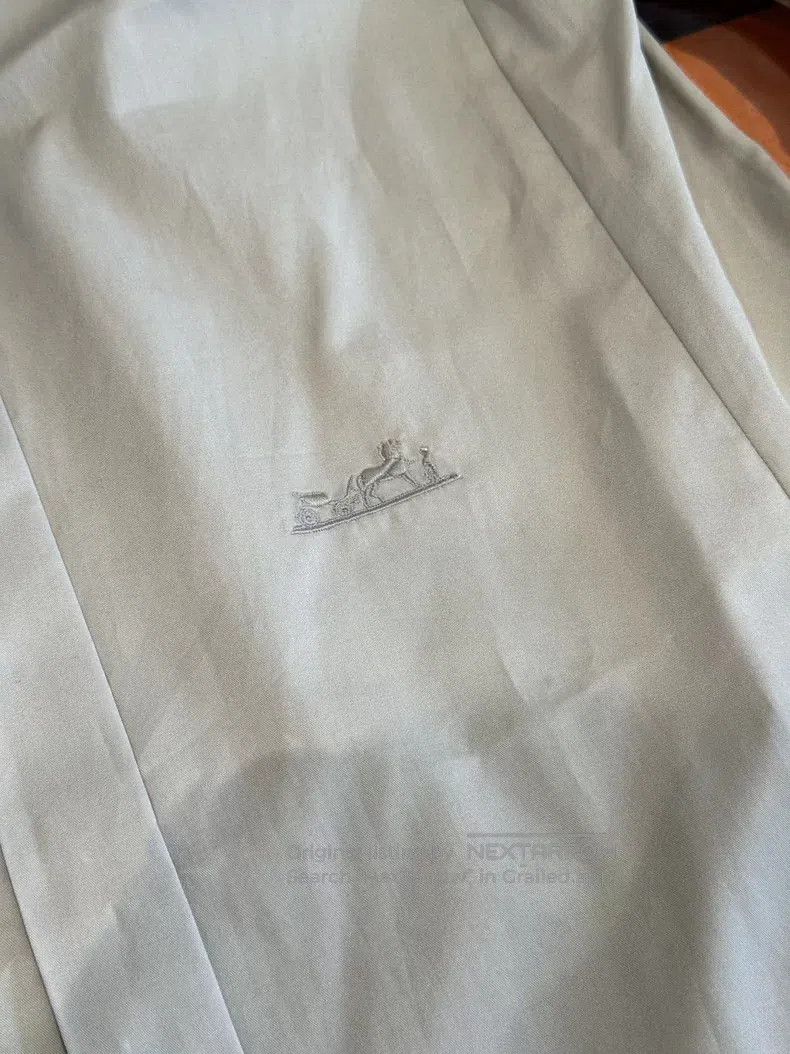 Hermes Hermes Camel shirt, 100% cotton Size XXS / US 00 / IT 34 - 3 Thumbnail