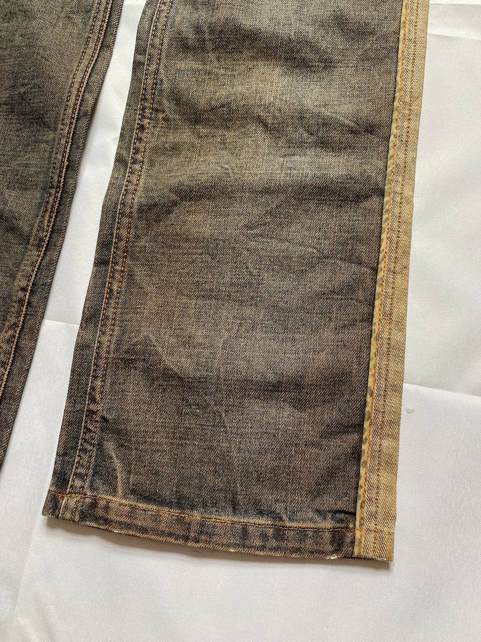 Designer × Roberto Cavalli × Vintage Roberto Cavalli Angels Women’s Y2K brand new Denim Jeans Size 28" / US 6 / IT 42 - 9 Thumbnail