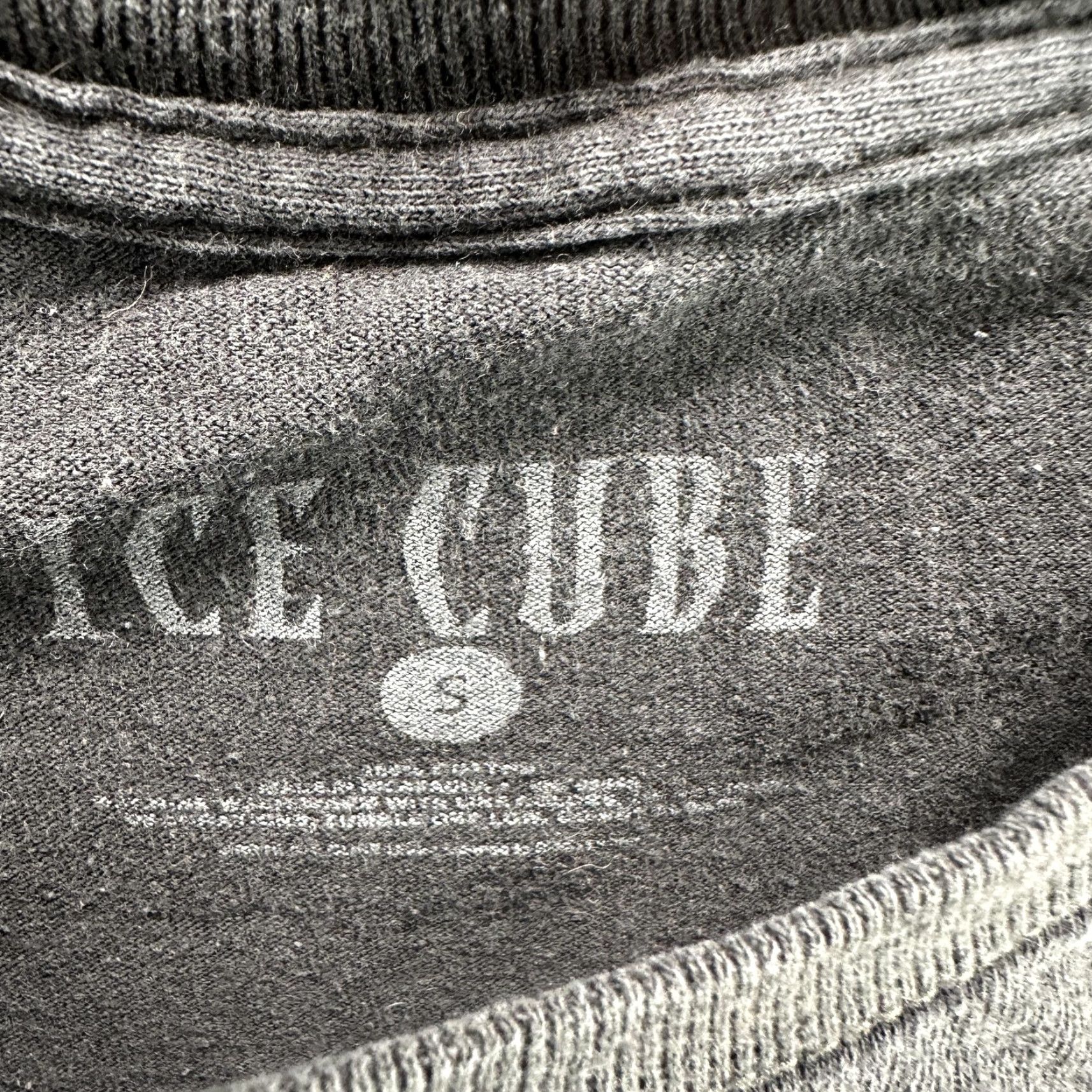 Vintage VINTAGE Ice Cube Shirt Hip Hop Graphic Tee Mens Small Black Crew Neck Parental Advisory 90s Concert Style Size US S / EU 44-46 / 1 - 7 Thumbnail