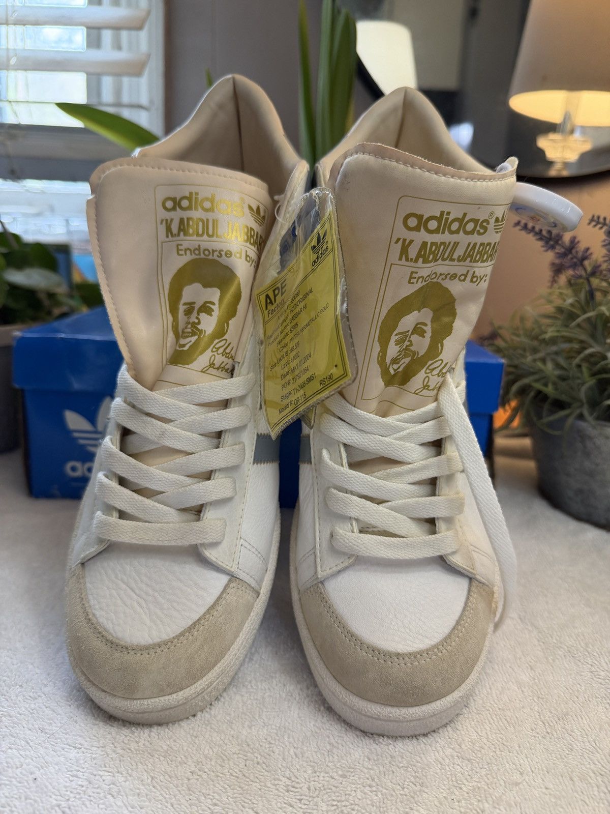 Adidas Kareem abdul jabar 2004 vintage Adidas Samples! Sz 9 Size US 9 / EU 42 - 15 Thumbnail