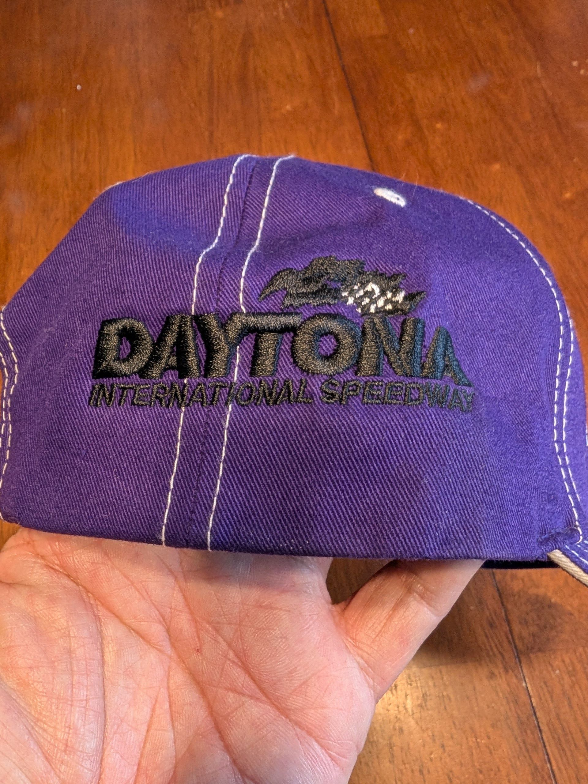 Richardson 2014 Rolex Daytona 24 HR Purple Embroidered Strapback Hat Size ONE SIZE - 3 Thumbnail