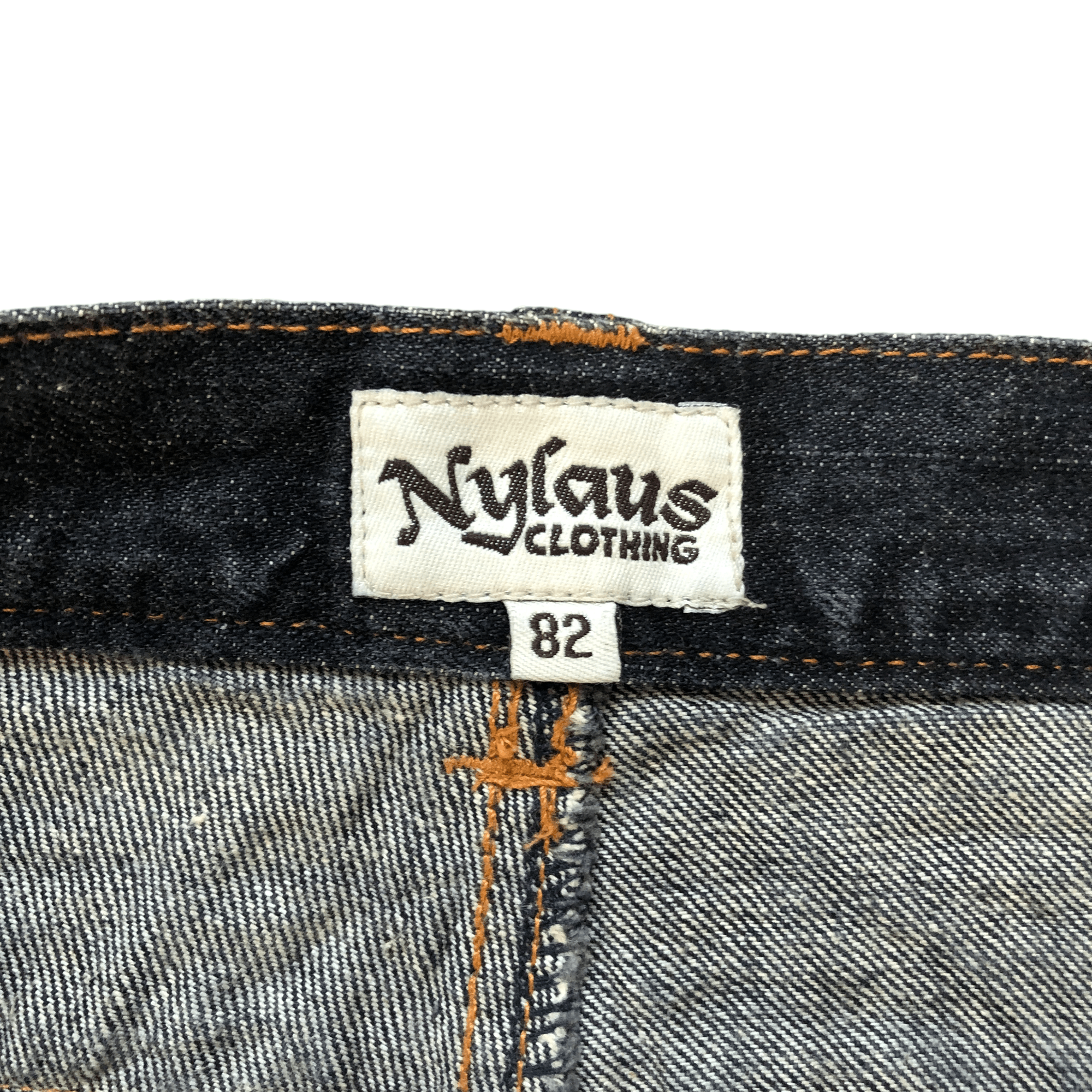 Japanese Brand NYLOUS LIMITED EDITION DOUBLE WAIST DENIM PANTS #5977-216 Size US 32 / EU 48 - 12 Thumbnail
