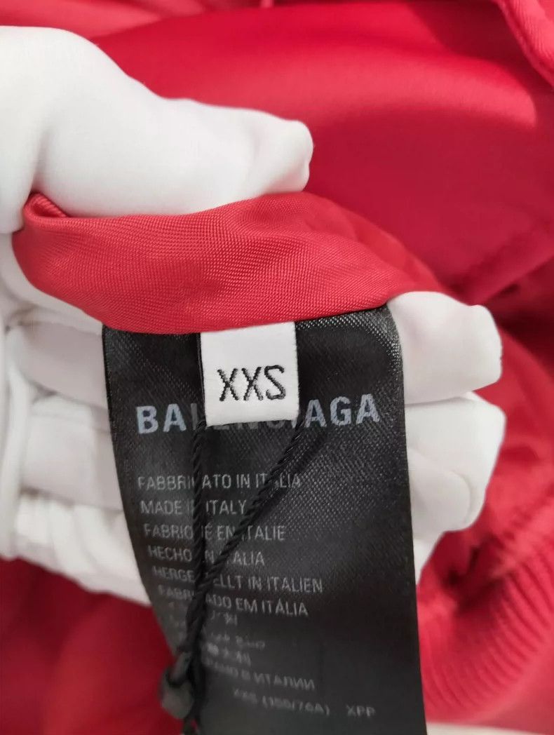 Other Balenciaga Red Bomber Jacket XXS Size US XXS / EU 40 - 6 Thumbnail