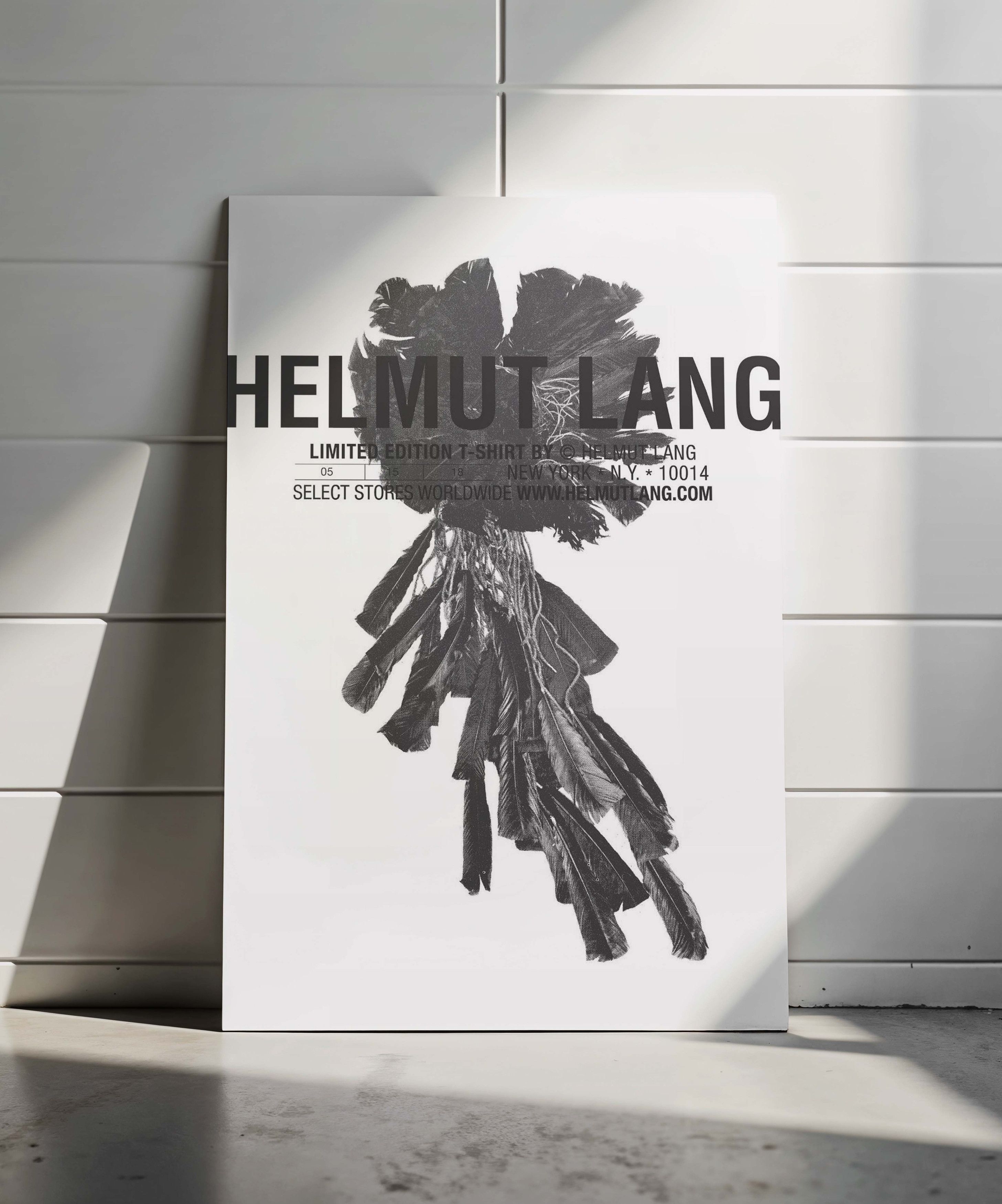 Helmut Lang 90s Helmut Lang Poster Gift Vintage Archive Art Book Logo Size ONE SIZE - 4 Thumbnail