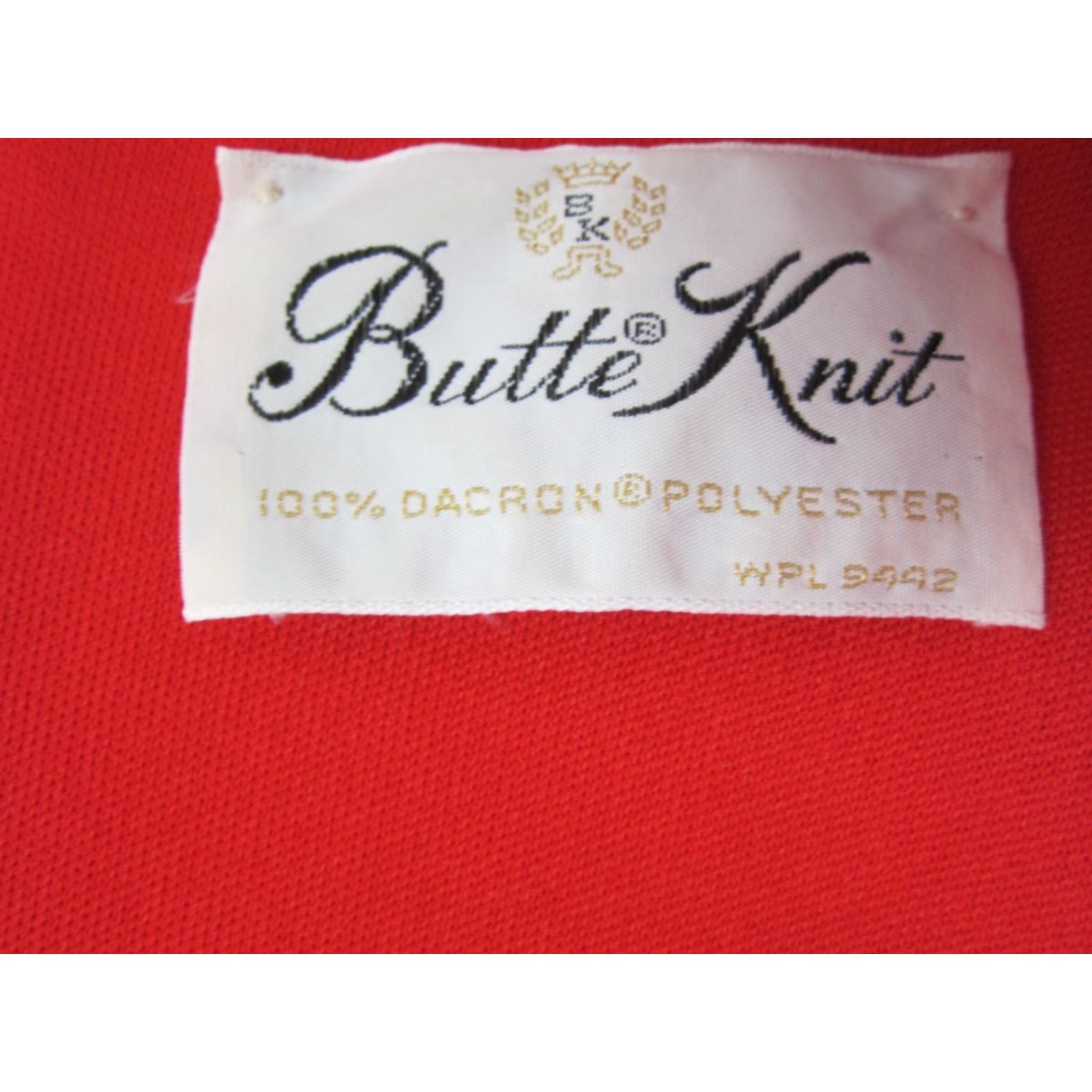 Vintage VINTAGE Butte Knit Mod Dress Womens XS Red A-Line 60s 70s Knit Midi V-Neck 3/4 Sleeve Retro Size XS / US 0-2 / IT 36-38 - 3 Thumbnail
