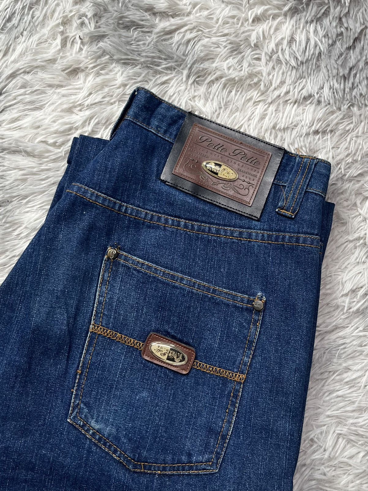 Pelle Pelle Vintage Pelle Pelle jeans Size US 32 / EU 48 - 2 Thumbnail