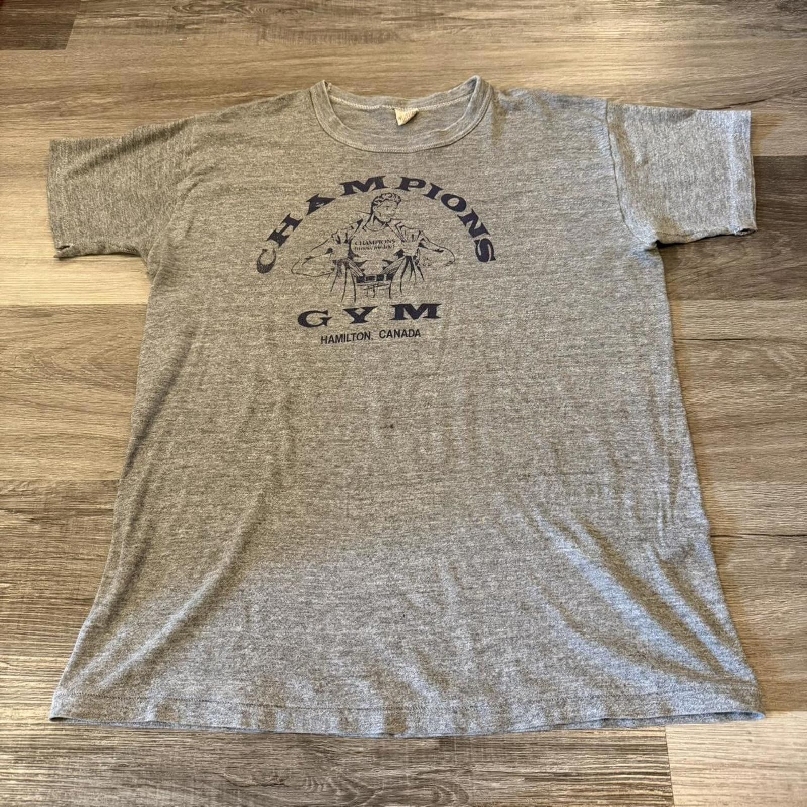Russell Athletic vintage Russell athletic champions gym Hamilton t shirt 70s Size US M / EU 48-50 / 2 - 3 Thumbnail