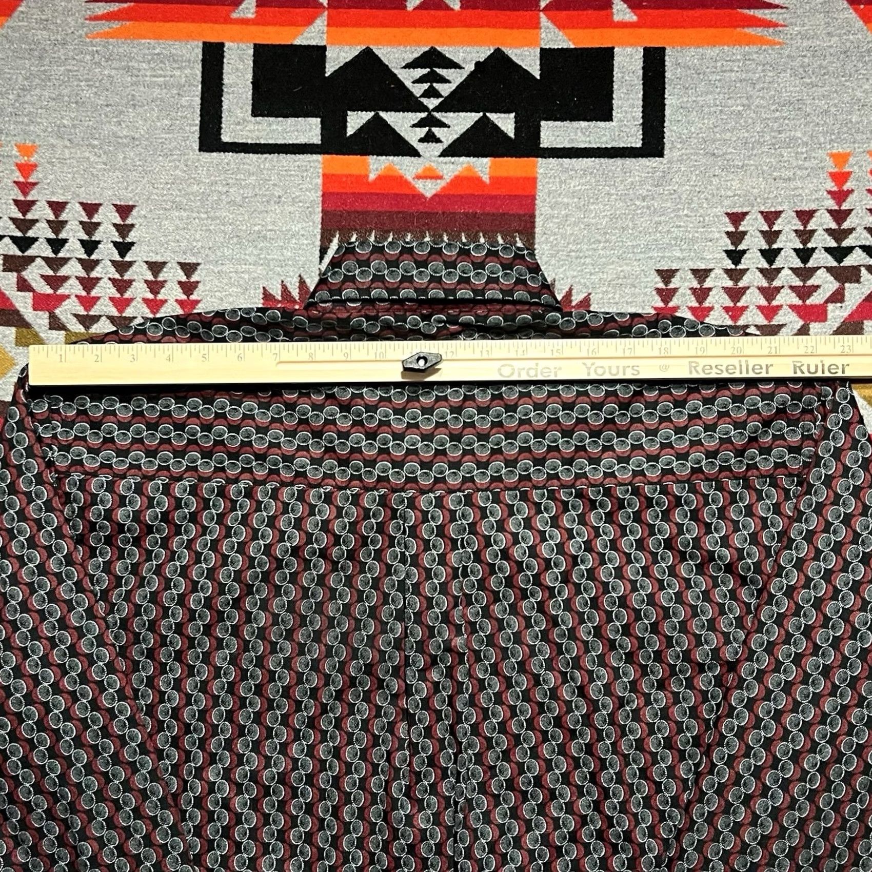 Wrangler Wrangler George Strait Shirt Mens Large Multicolor Western Long Sleeve Rodeo Size US L / EU 52-54 / 3 - 6 Thumbnail