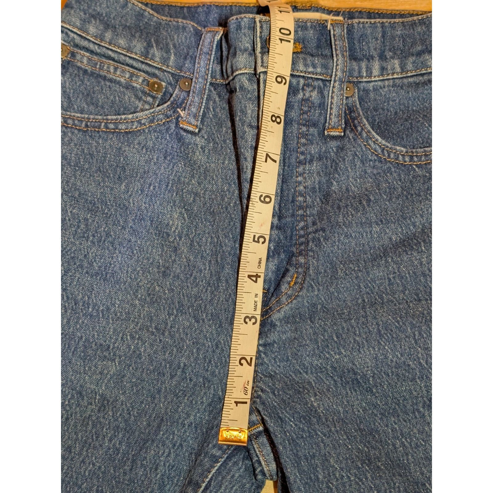 Madewell Madewell Perfect Vintage Womens Blue Jeans SZ 24 Straight Size 24" / US 00 / IT 34 - 5 Thumbnail