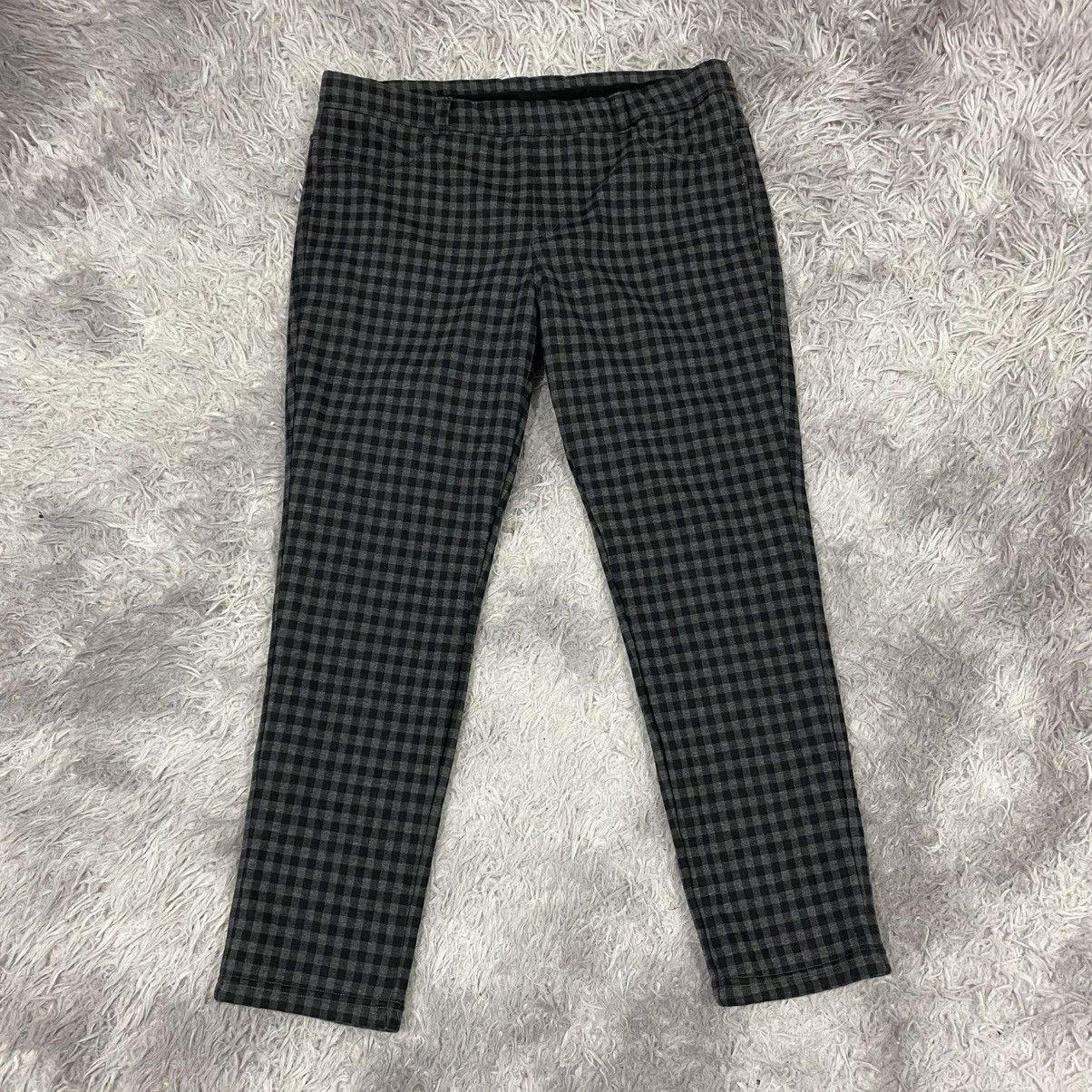 Japanese Brand Norne check grey black jogger pants Size US 36 / EU 52 - 1 Thumbnail