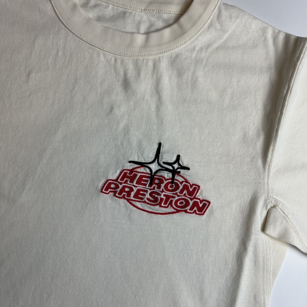 Heron Preston *NEW* Heron Preston Sponsor Logo T-shirt Womens Size XXL / US 16-18 / IT 52-54 - 3 Thumbnail