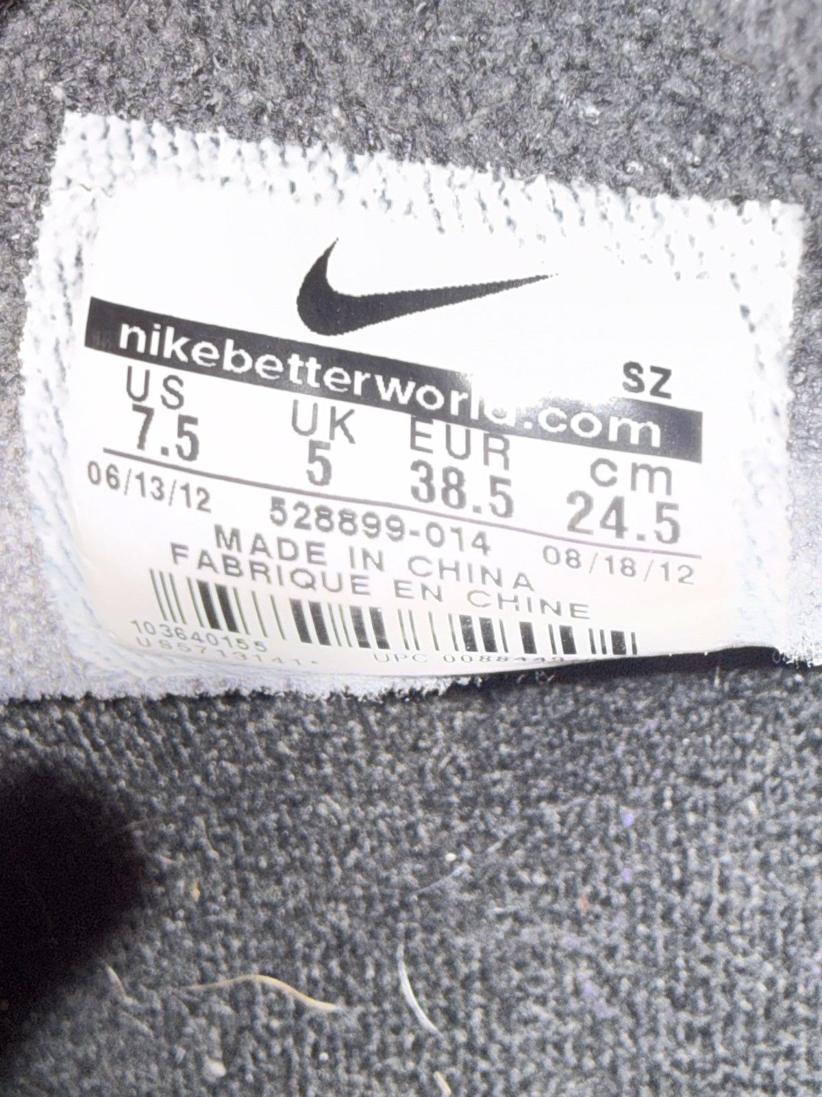 Nike 2012 Black Suede Nike Sky High Dunks 7.5 Size US 7.5 / IT 37.5 - 2 Thumbnail