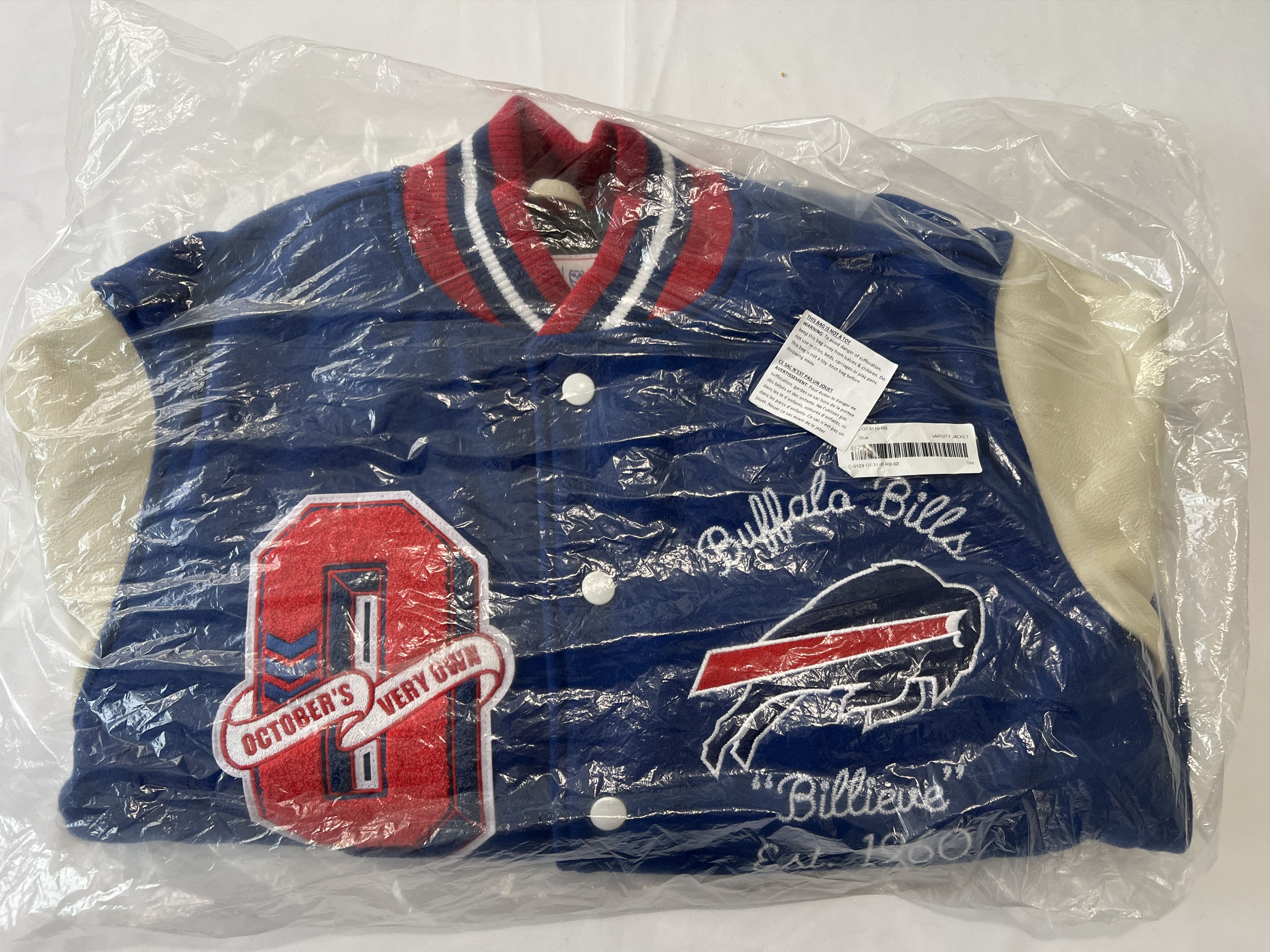 Drake OVO x NFL BUFFALO BILLS VARSITY JACKET Size US S / EU 44-46 / 1 - 5 Thumbnail