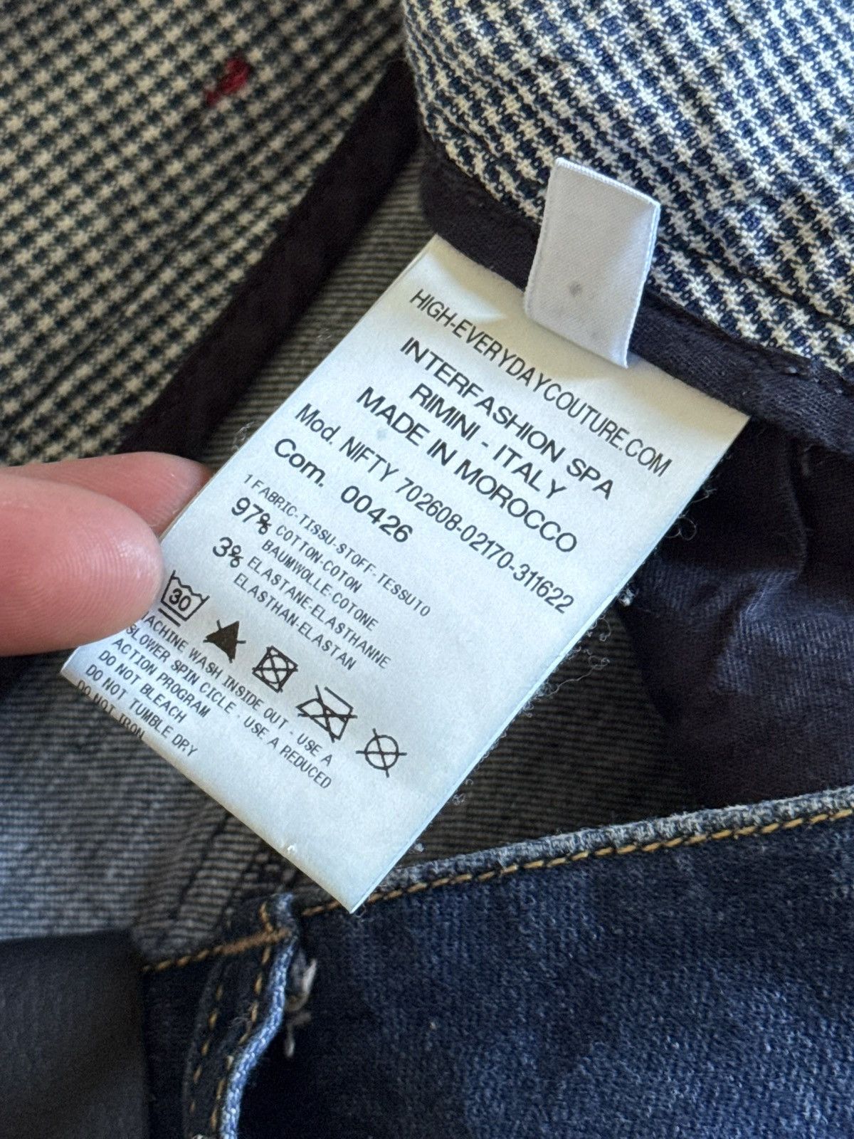 Other High Use I42/F38/USA6/UK10 jeans pants trousers casual Size 28" / US 6 / IT 42 - 13 Thumbnail
