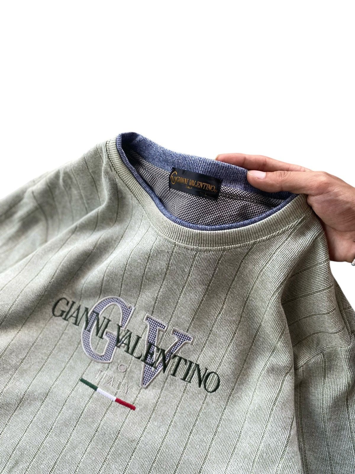 Gianni Valentino × Valentino × Vintage gianni valentino sweatshirt Size US L / EU 52-54 / 3 - 3 Thumbnail