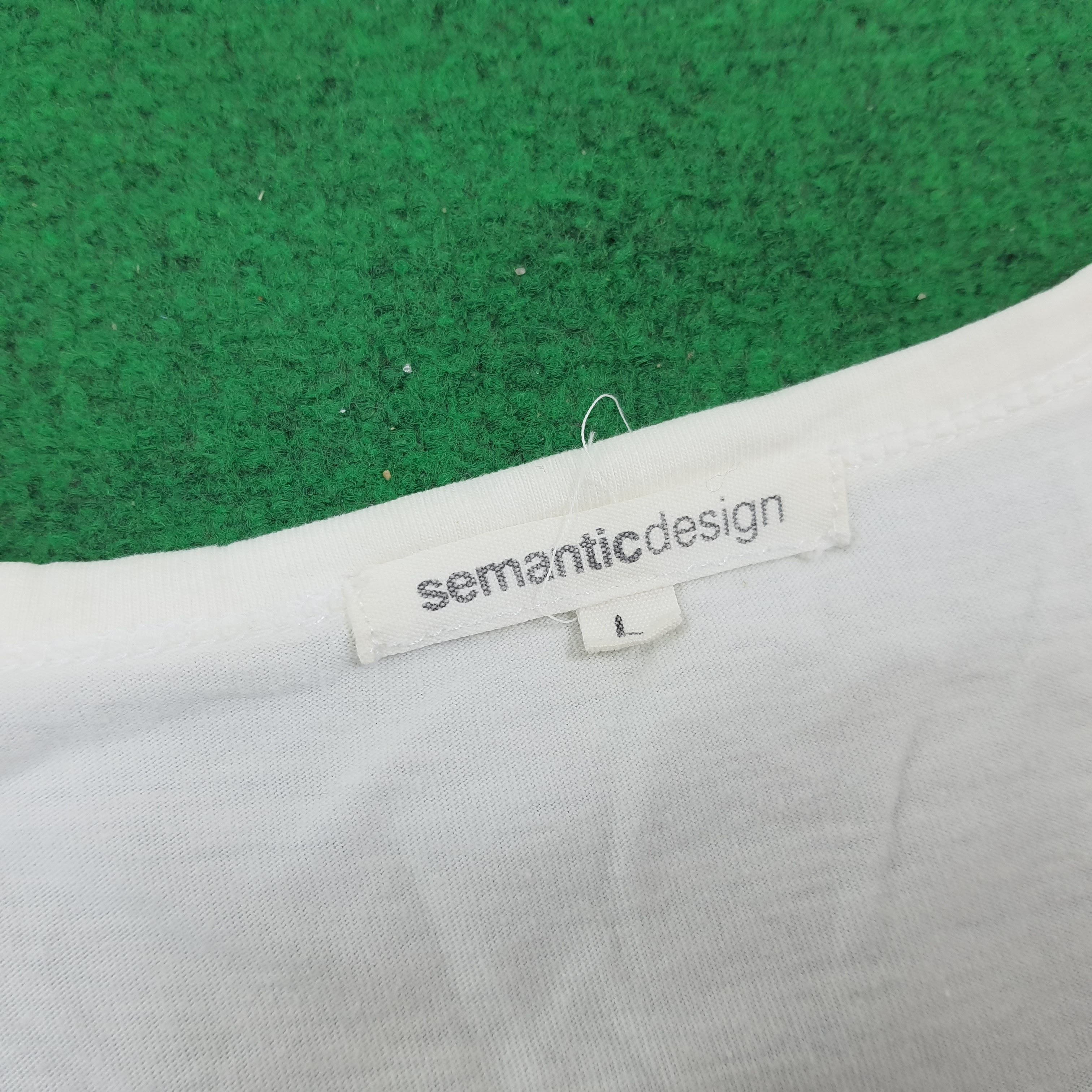 Vintage × semanticdesign Vintage Semantic Design Streetwear Photo Tee Tshirt Size US M / EU 48-50 / 2 - 5 Thumbnail