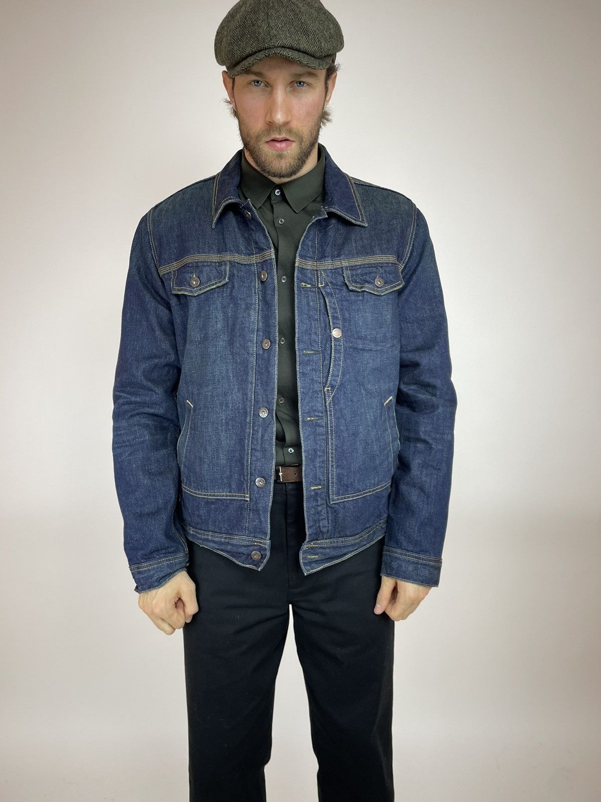 Timberland Timberland Denim Sherpa Jacket Mens size XL Size US XL / EU 56 / 4 - 9 Thumbnail