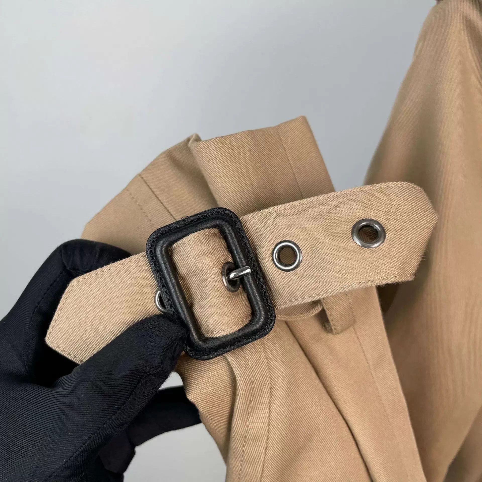 Yves Saint Laurent 98 New YSL Trench Coat Khaki Size S / US 4 / IT 40 - 7 Thumbnail