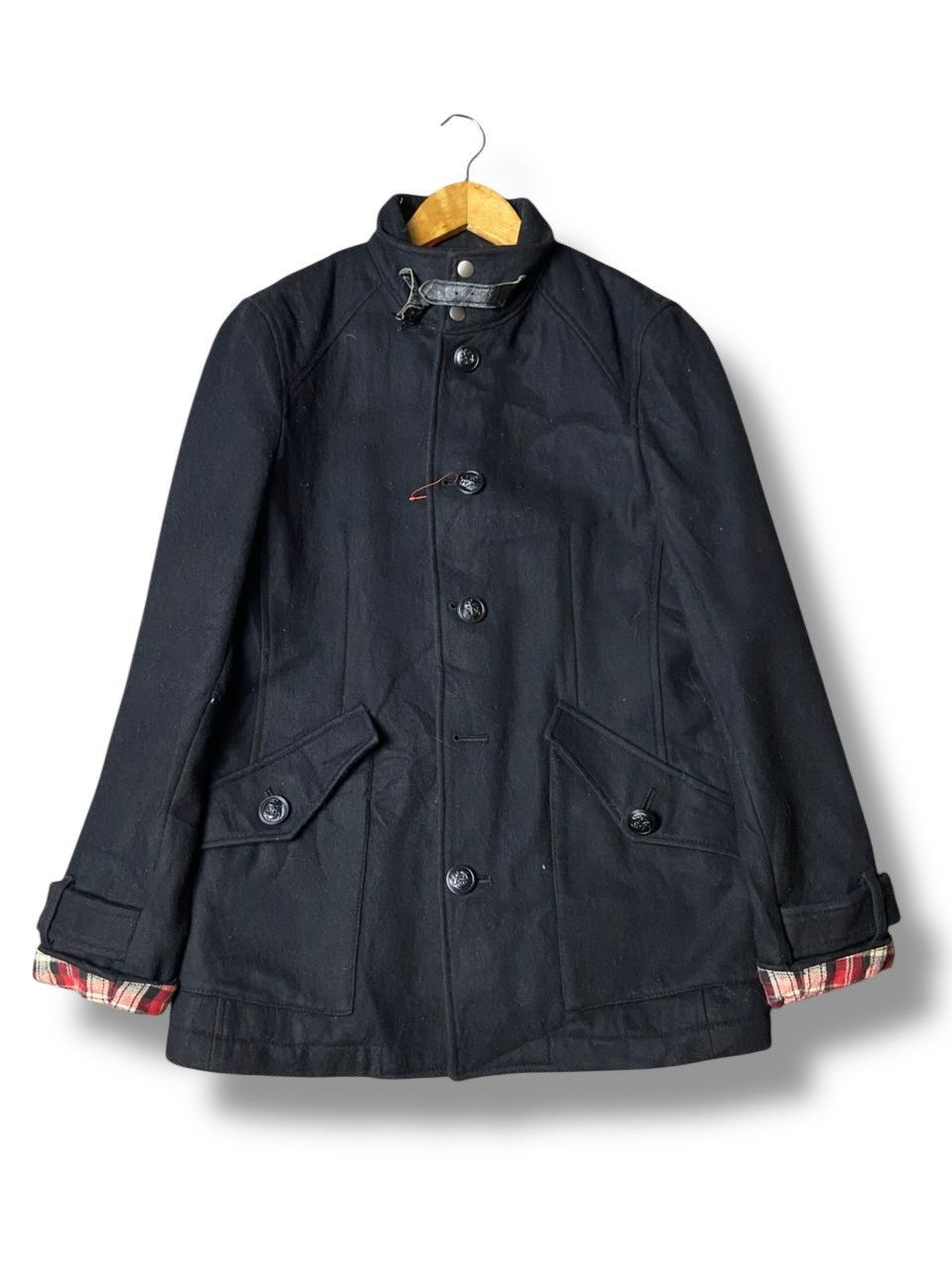 PPFM Vintage PPFM Wool Blend Buttoned Coat (149) Size US L / EU 52-54 / 3 - 1 Thumbnail