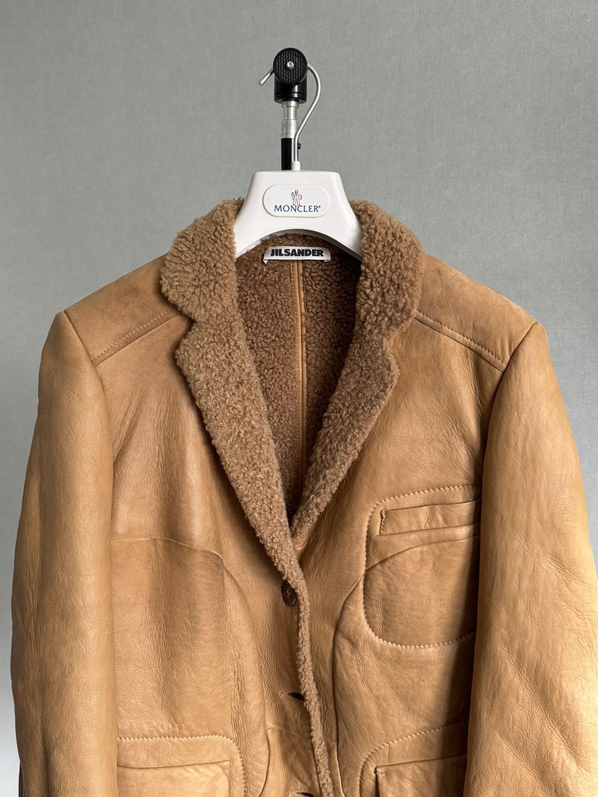 Jil Sander Jil Sander Shearling Size S / US 4 / IT 40 - 2 Thumbnail