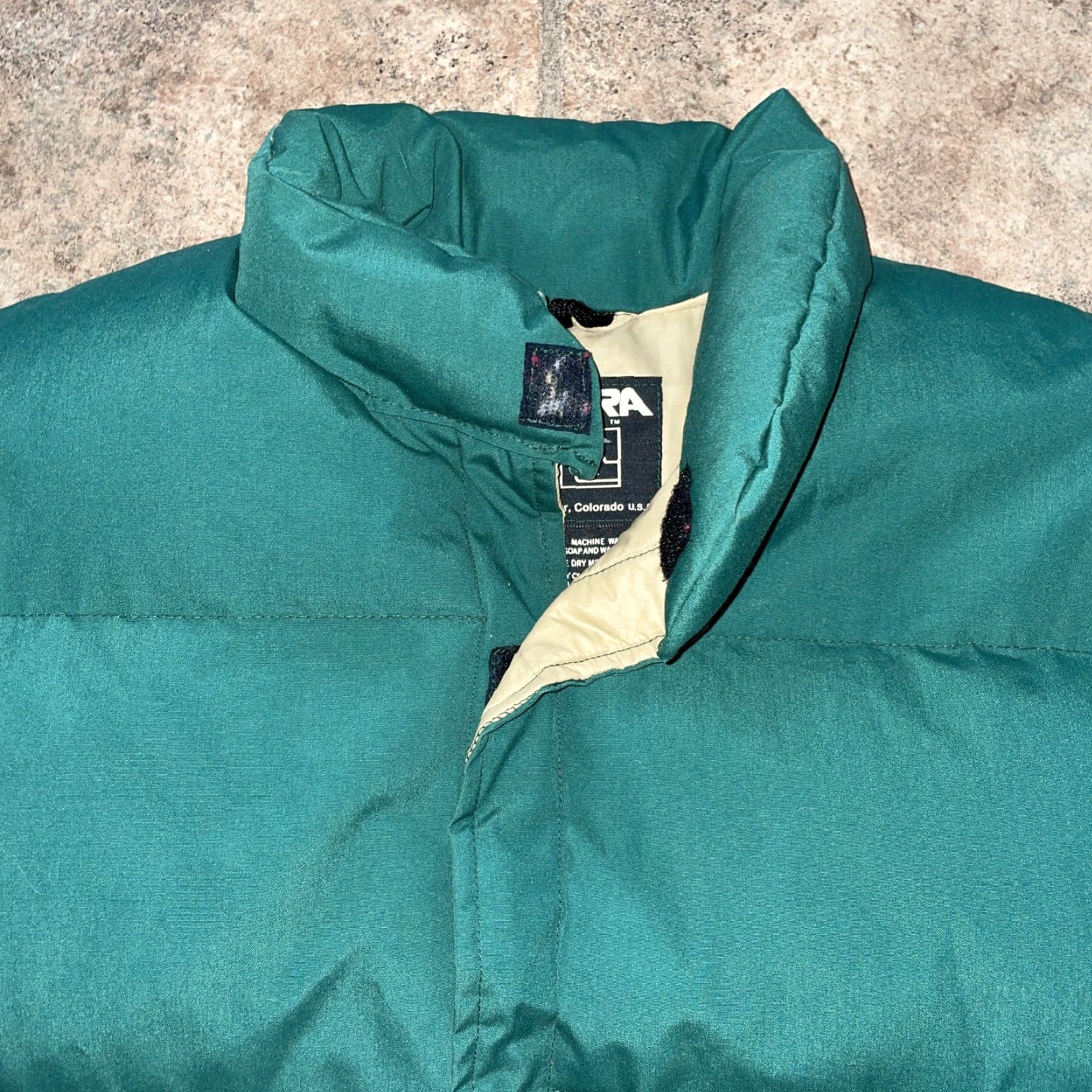 Altra Altra VTG Green USA Made Puffer Vest Mens Size M Size US M / EU 48-50 / 2 - 2 Thumbnail
