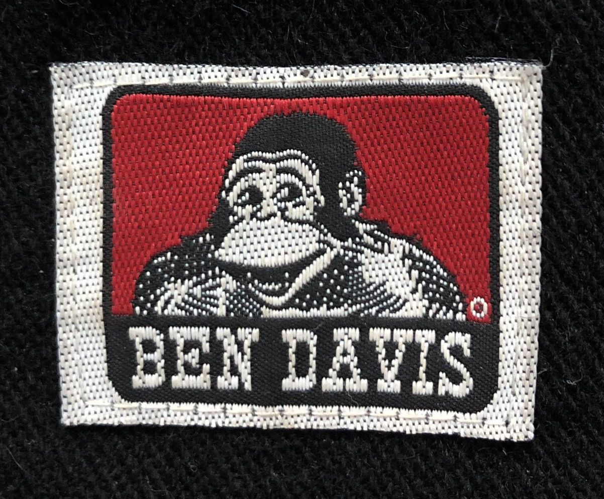 Ben Davis × Vintage Ben Davis Wool Blend Work Vest - Black - Size L Size US L / EU 52-54 / 3 - 9 Thumbnail