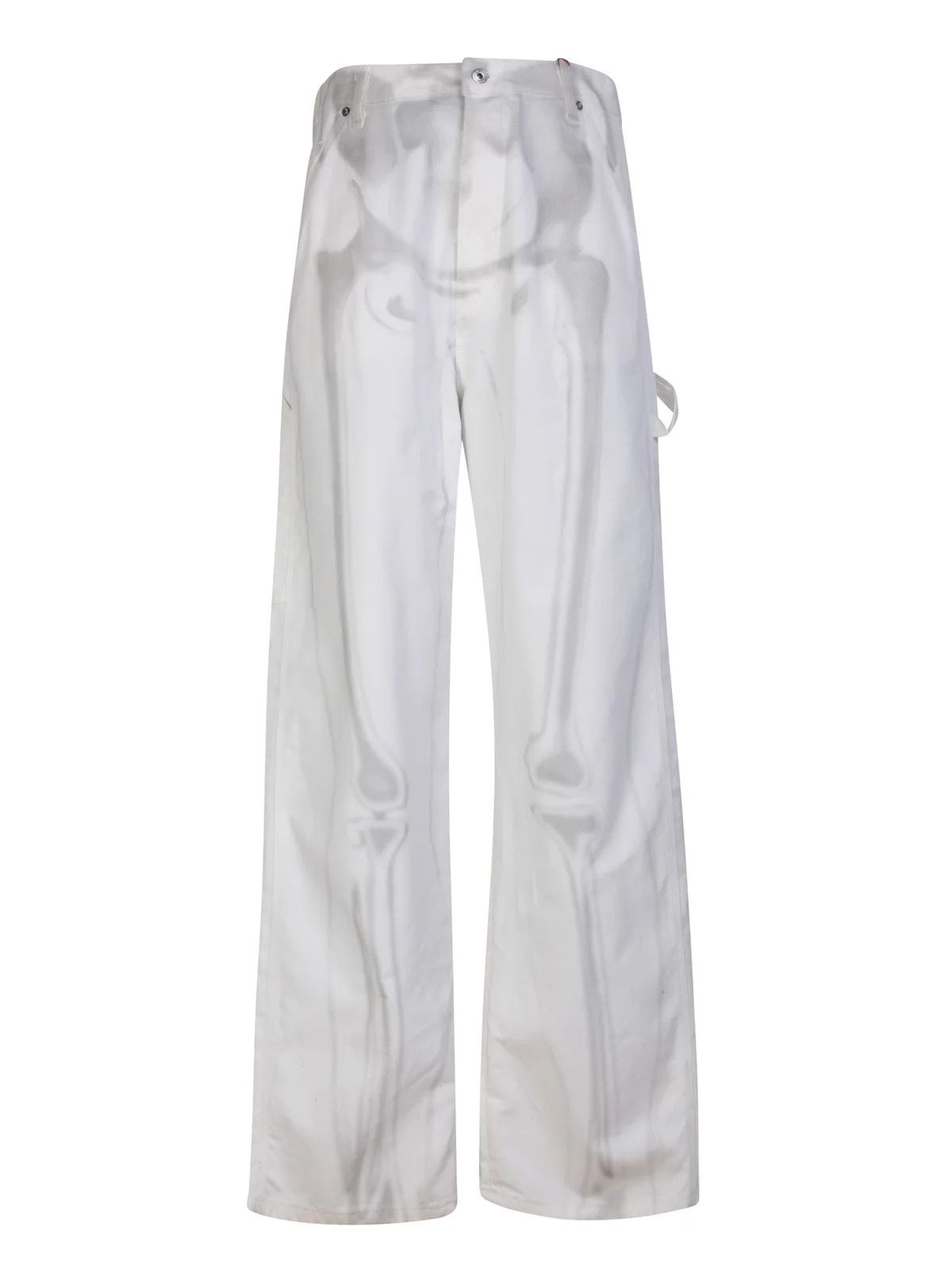 Off-White o1y0225 Denim Pant in Off White Size US 30 / EU 46 - 1 Thumbnail