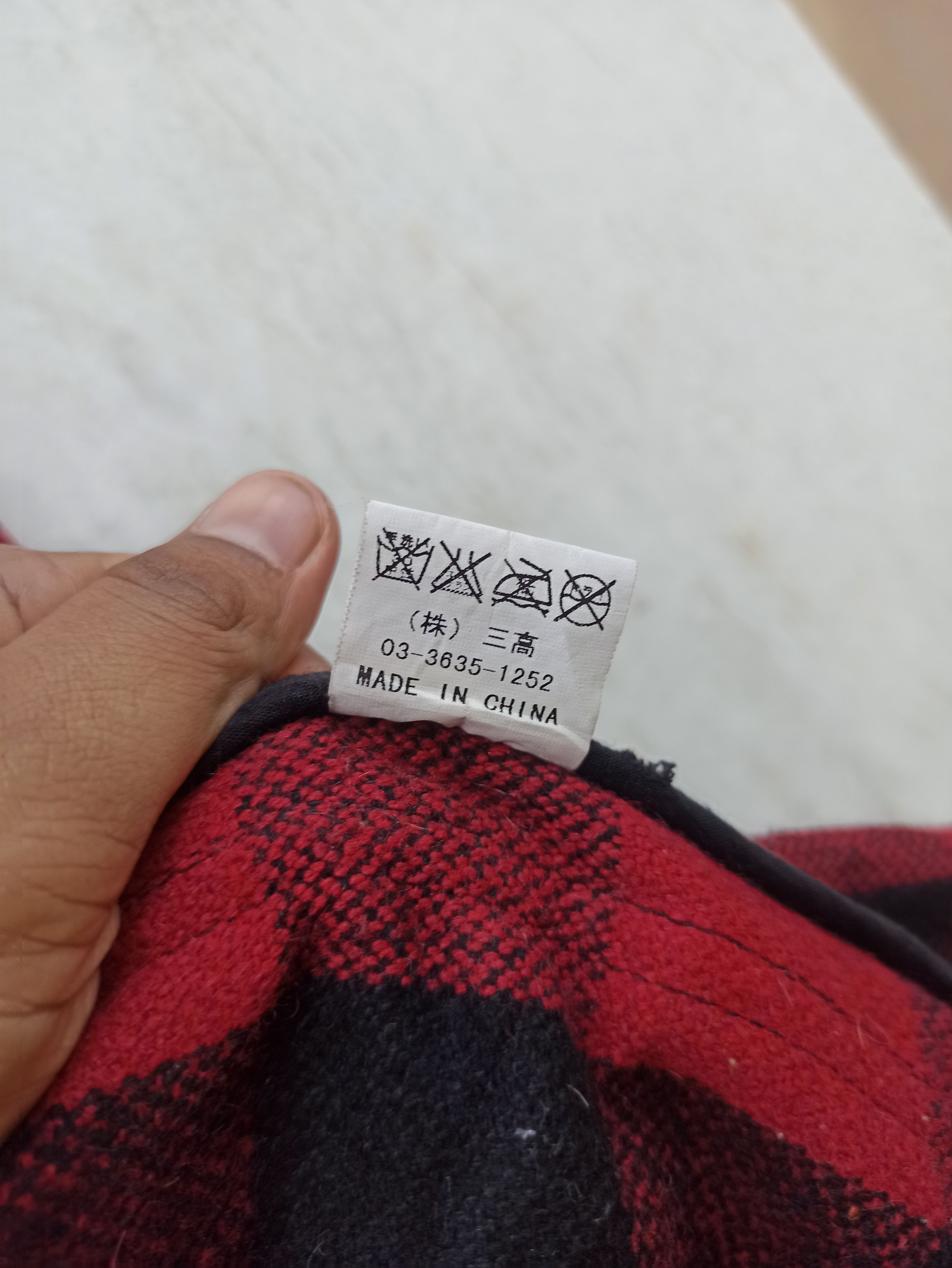 Flannel × JACKROSE × Japanese Brand Vintage Flannel Tartan Jack Rose Asphalt Animal Outlows Size US L / EU 52-54 / 3 - 6 Thumbnail