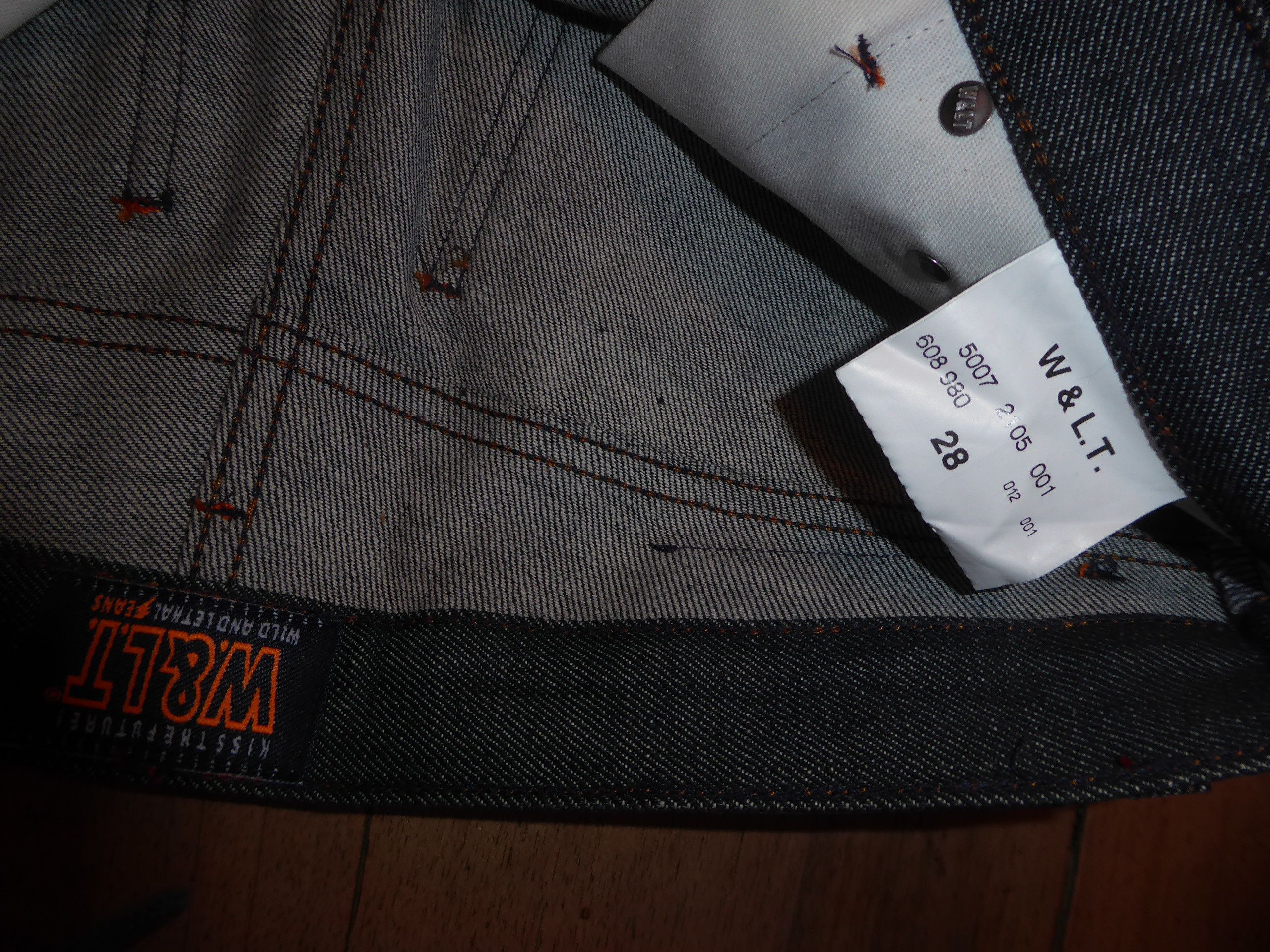 W&LT × Walter Van Beirendonck stiff denims Size US 28 / EU 44 - 5 Thumbnail