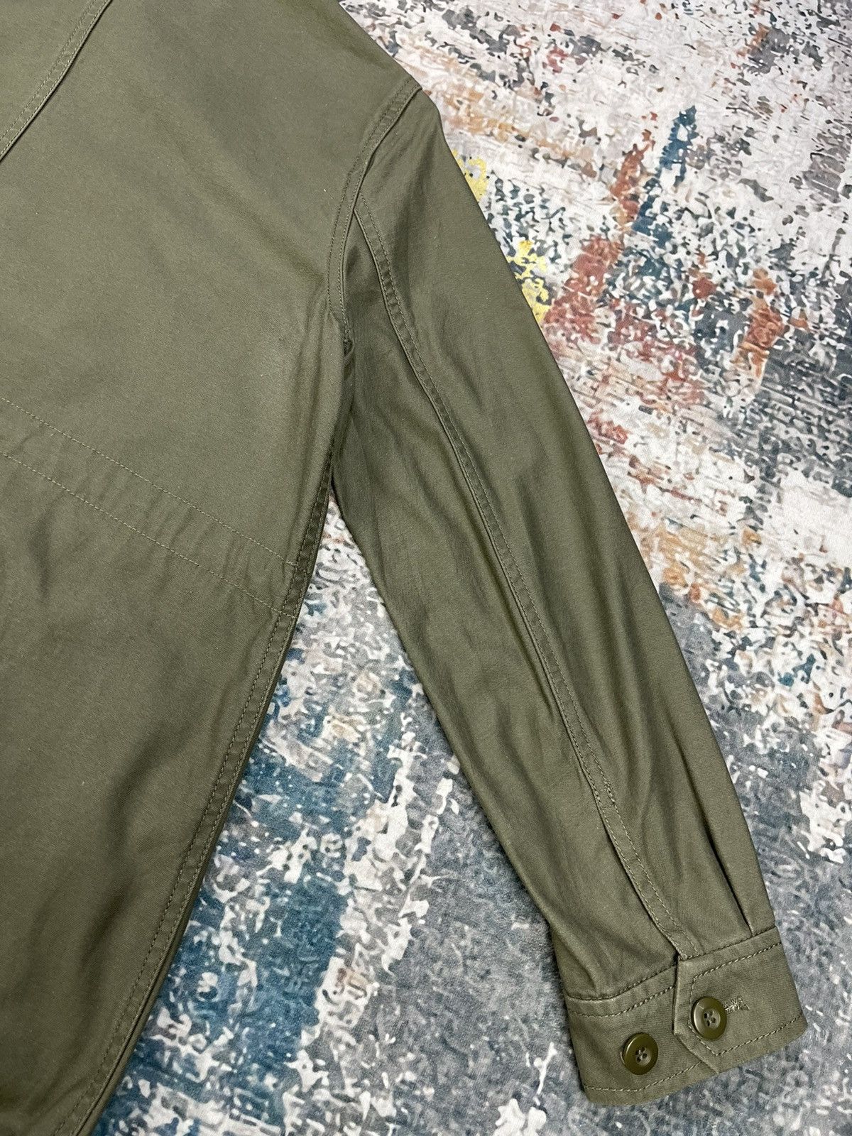 Japanese Brand Back Number M64 Military Field Jacket Size L / US 10 / IT 46 - 8 Thumbnail